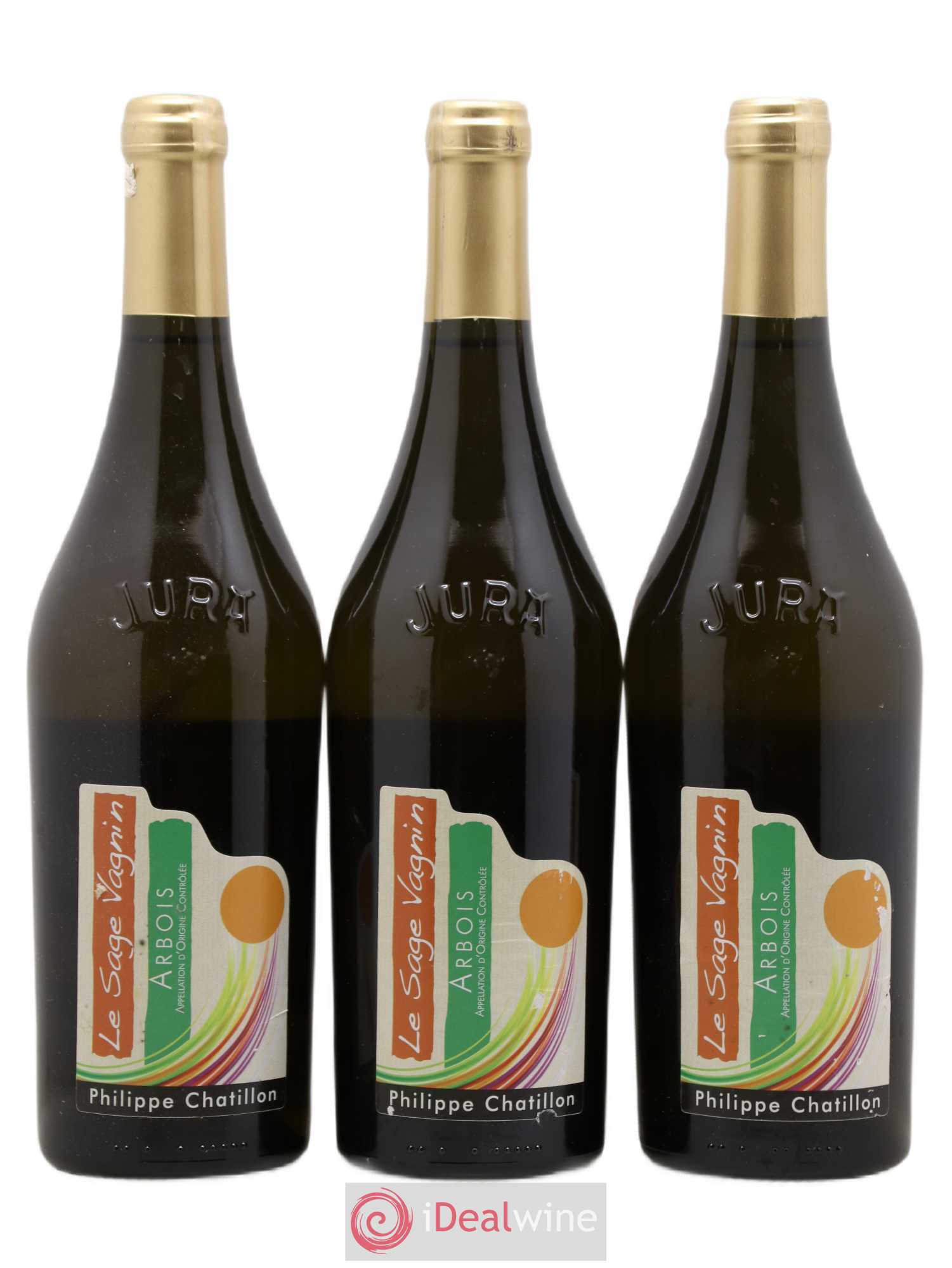 Arbois Le Sage Vagnin Philippe Chatillon 2018 - Lot de 3 bouteilles - 0
