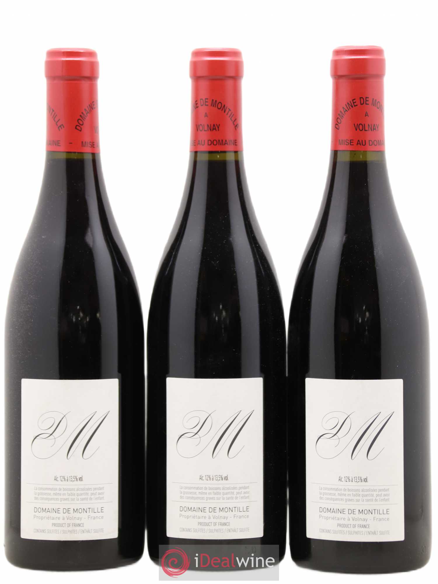Volnay 1er Cru Les Champans De Montille (Domaine) 2005 - Lot de 3 bouteilles - 1
