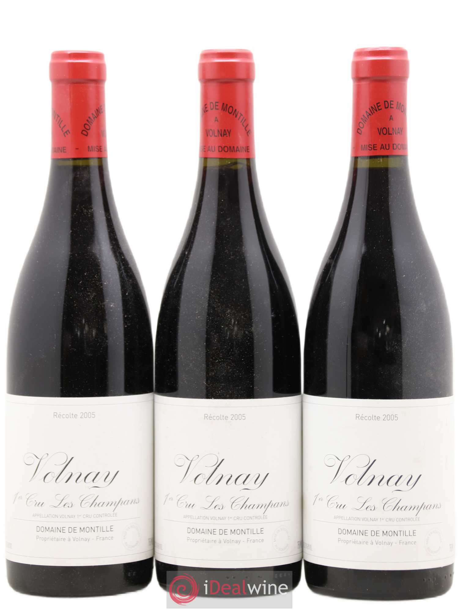 Volnay 1er Cru Les Champans De Montille (Domaine) 2005 - Lot de 3 bouteilles - 0