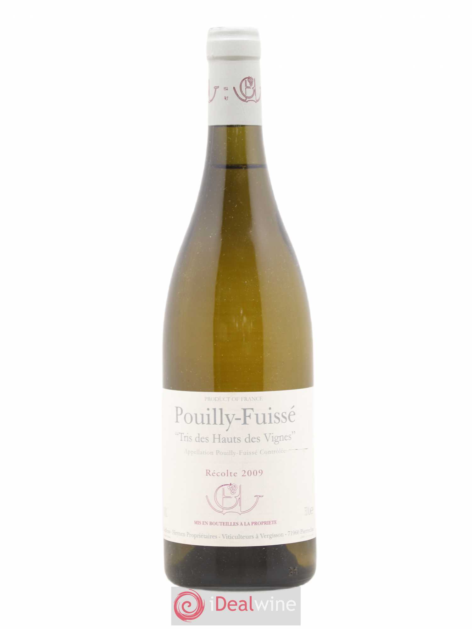 Pouilly-Fuissé Tris des Hauts des Vignes Guffens-Heynen 2009 - Lot de 1 bouteille - 0