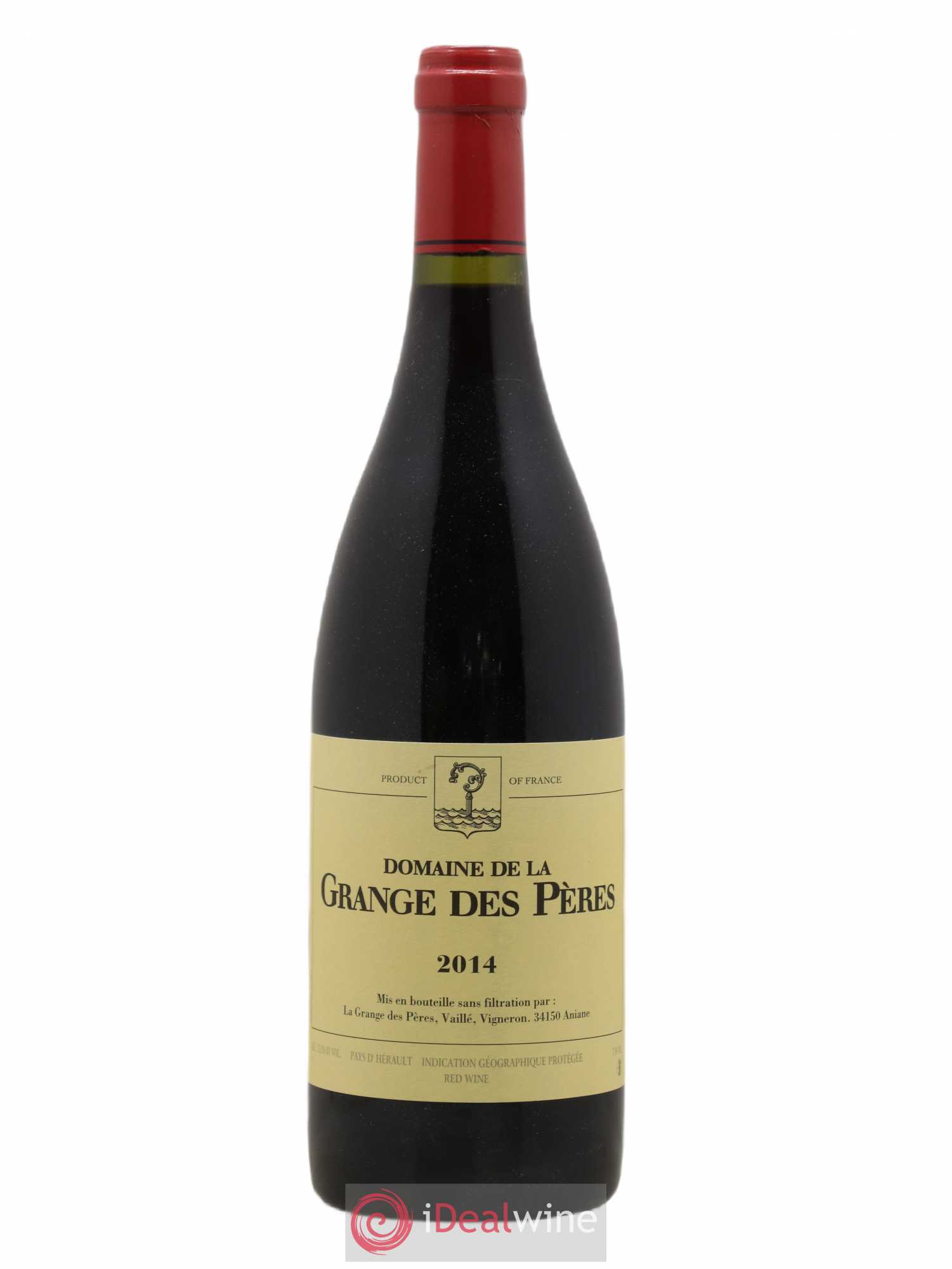 Pays d'Hérault Grange des Pères Laurent Vaillé 2014 - Lot de 1 bouteille - 0