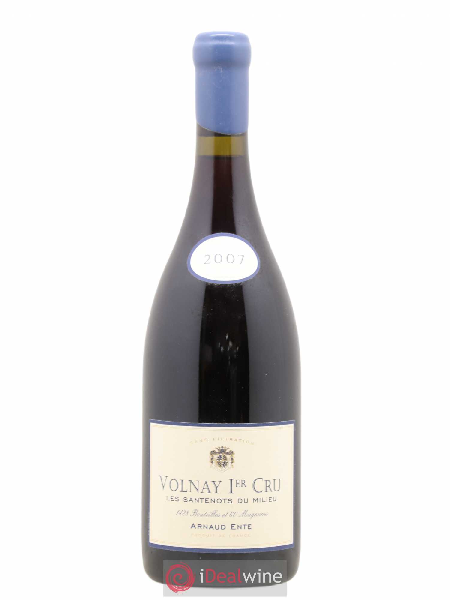 Volnay 1er Cru Les Santenots du Milieu Arnaud Ente 2007 - Lot de 1 bouteille - 0