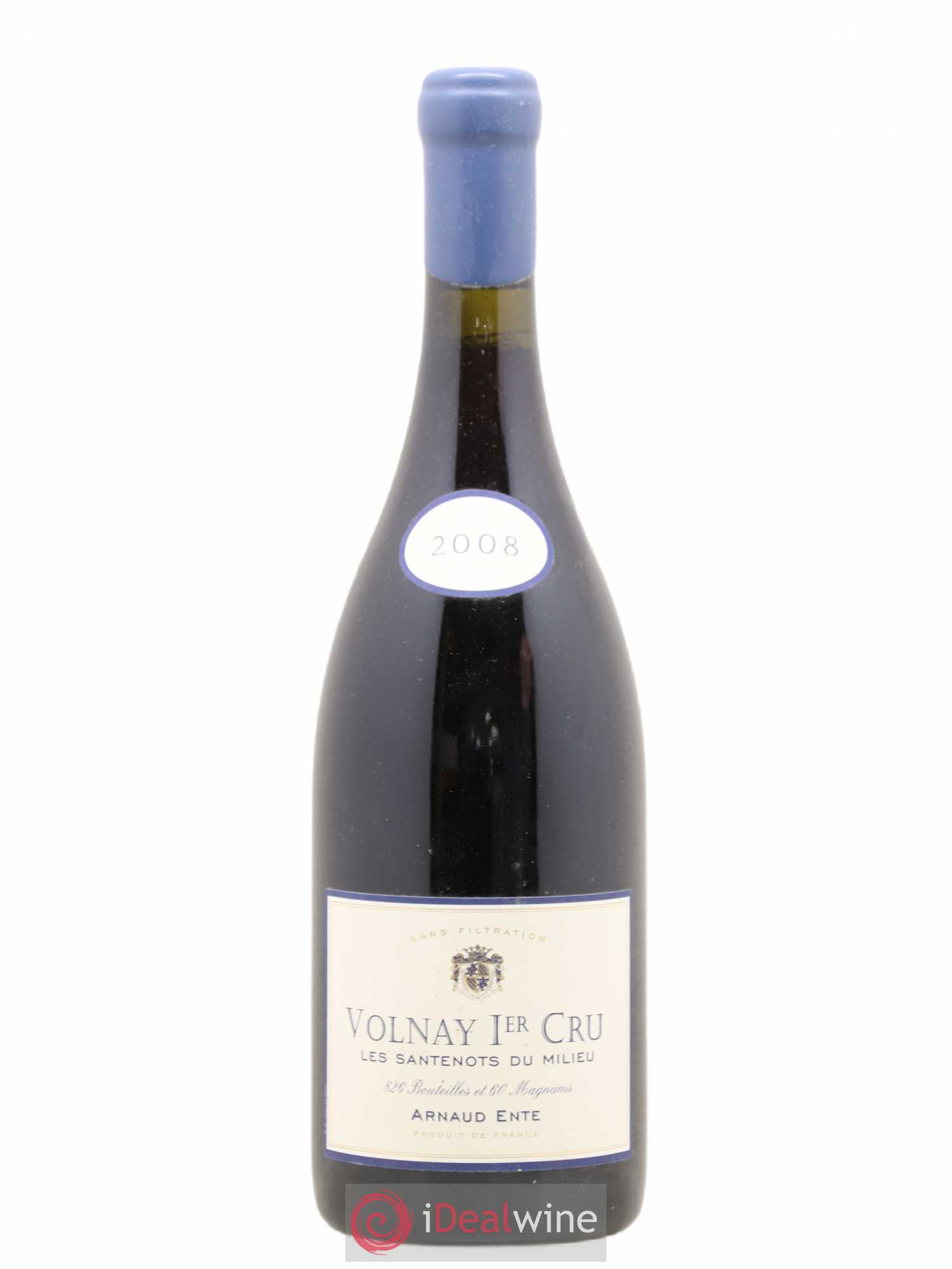 Volnay 1er Cru Les Santenots du Milieu Arnaud Ente 2008 - Lot de 1 bouteille - 0