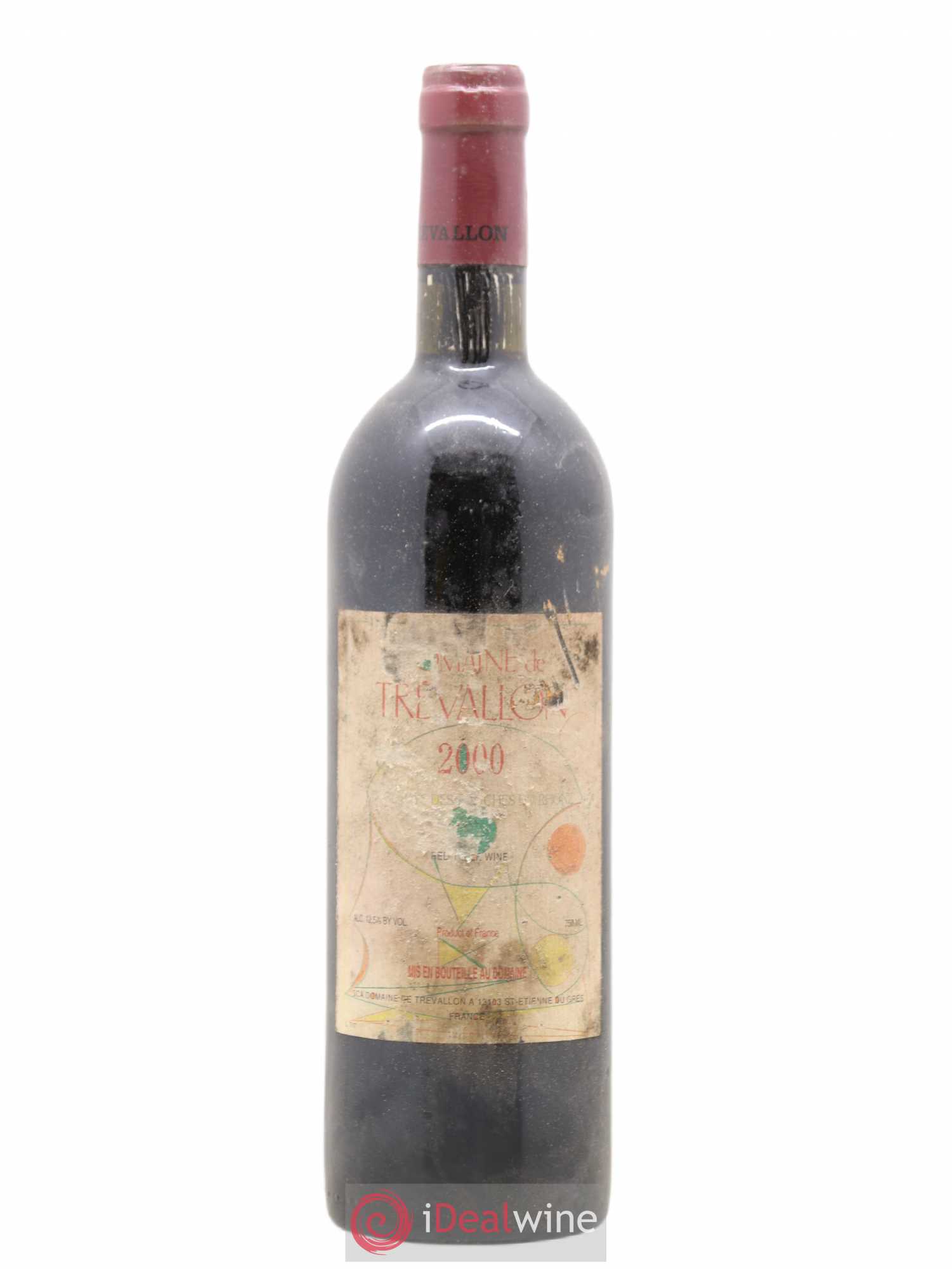 VDP Bouches du Rhône Trévallon (Domaine de) Eloi Dürrbach 2000 - Lot de 1 bouteille - 0