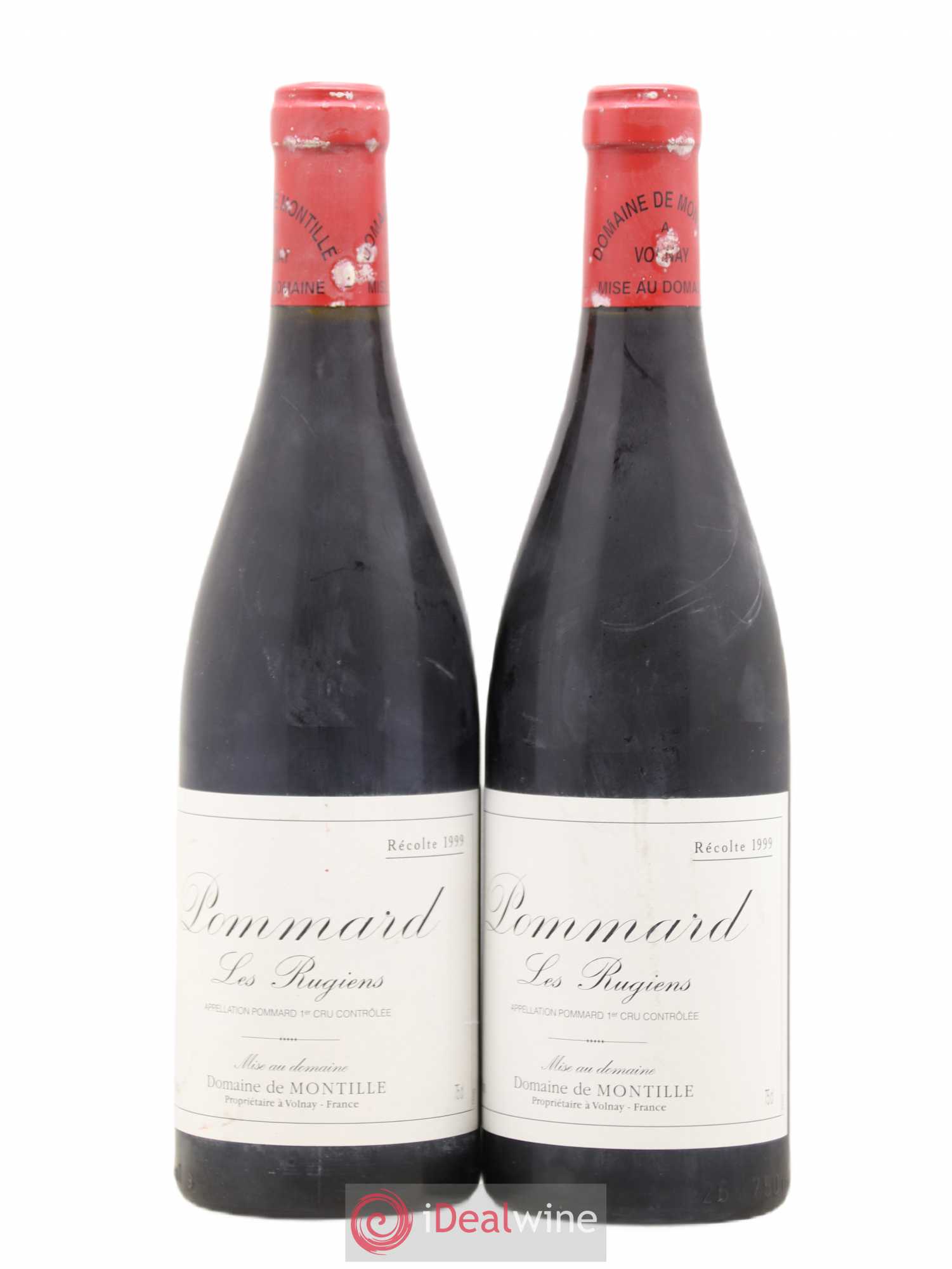 Pommard 1er Cru Les Rugiens De Montille (Domaine) 1999 - Lot de 2 bouteilles - 0