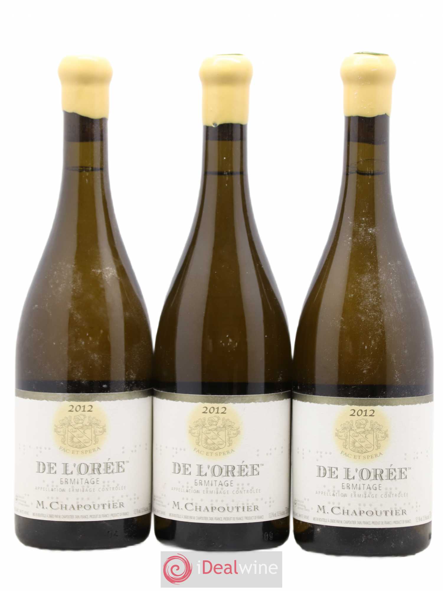 Hermitage Ermitage de l'Orée Chapoutier 2012 - Lot de 3 bouteilles - 0