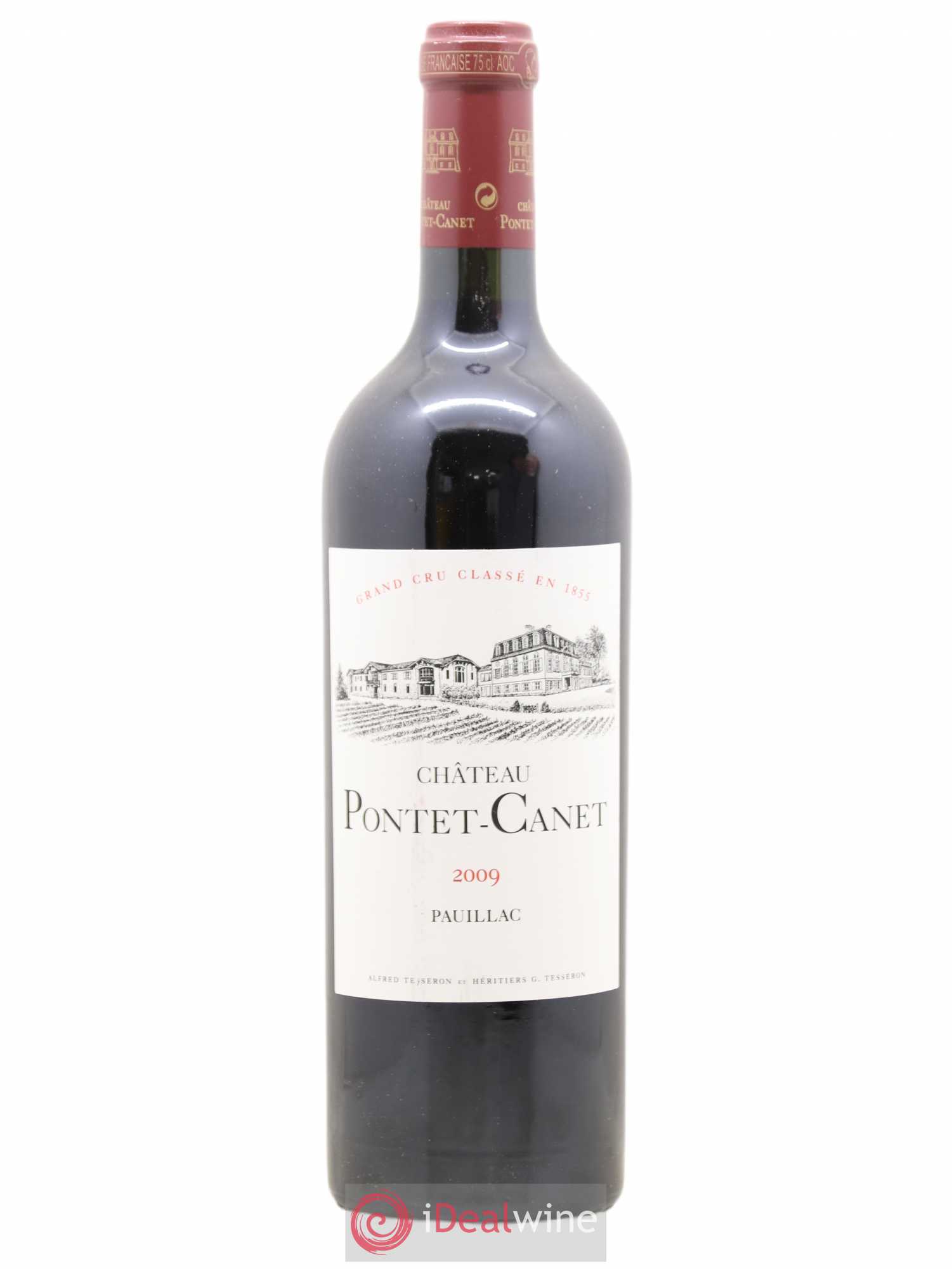Château Pontet Canet 5ème Grand Cru Classé 2009 - Lot de 1 bouteille - 0