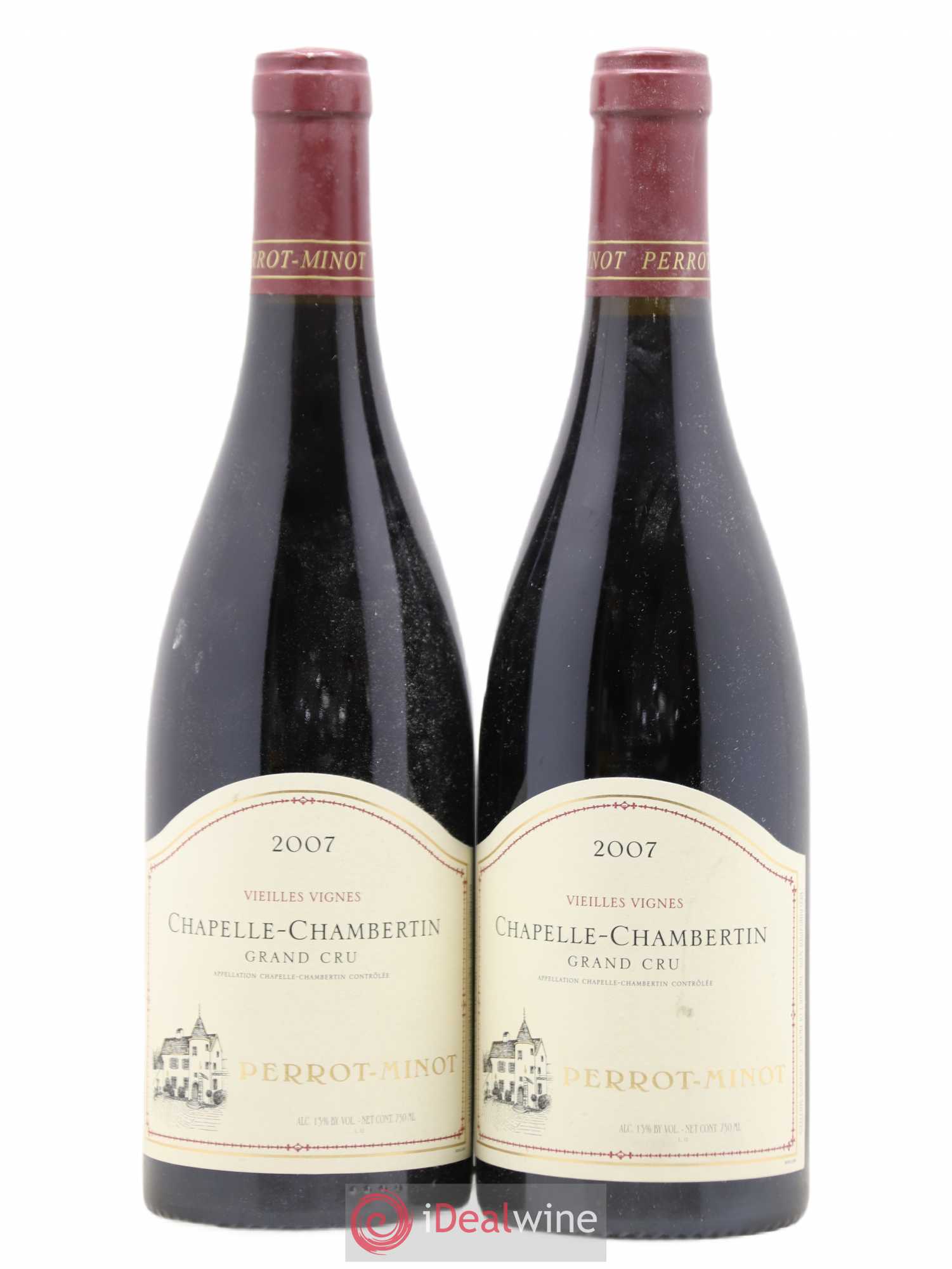 Chapelle-Chambertin Grand Cru Vieilles vignes Perrot-Minot 2007 - Lot de 2 bouteilles - 0