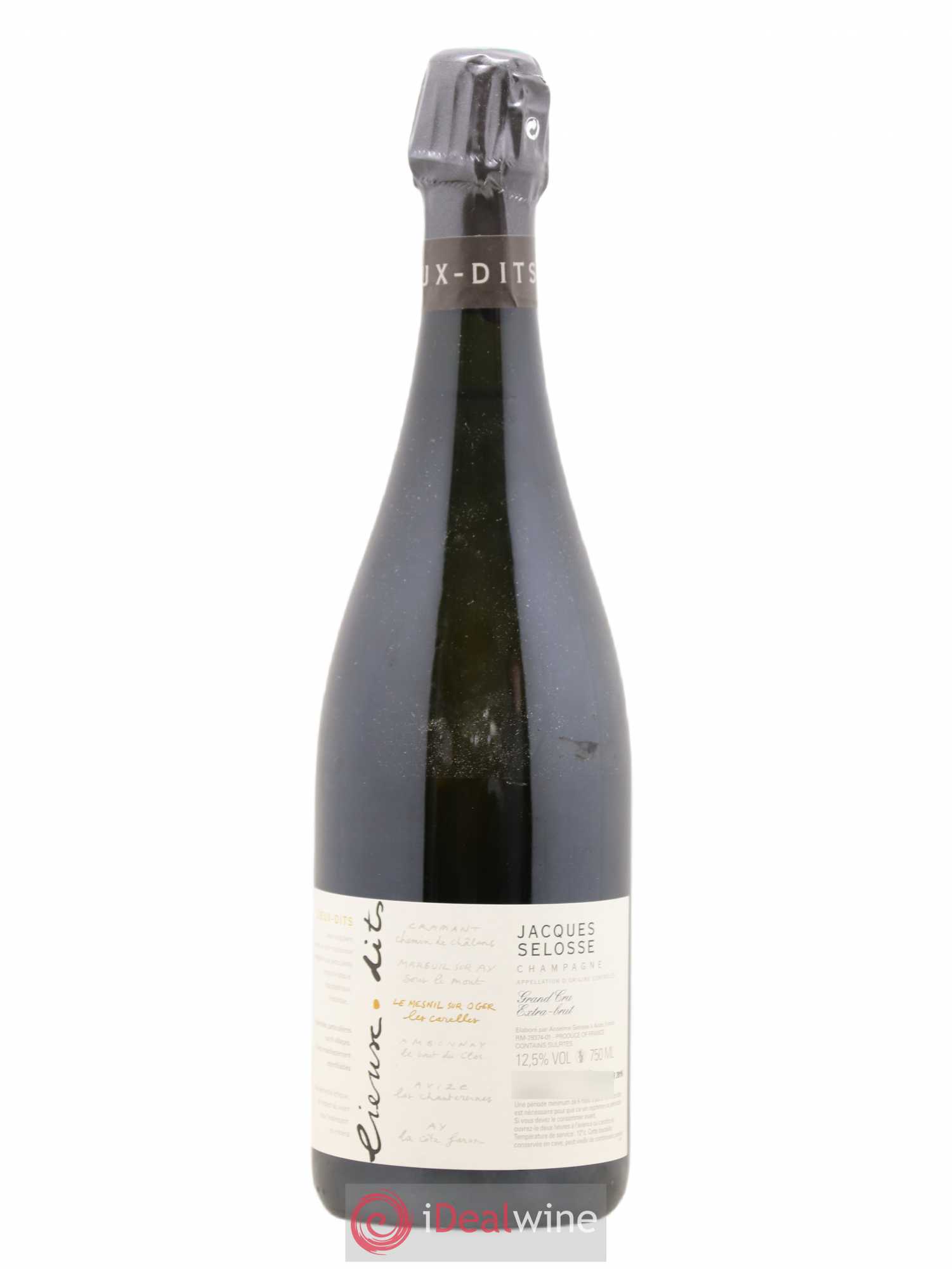 Les Carelles Blanc de Blancs Jacques Selosse - Lot de 1 bouteille - 0