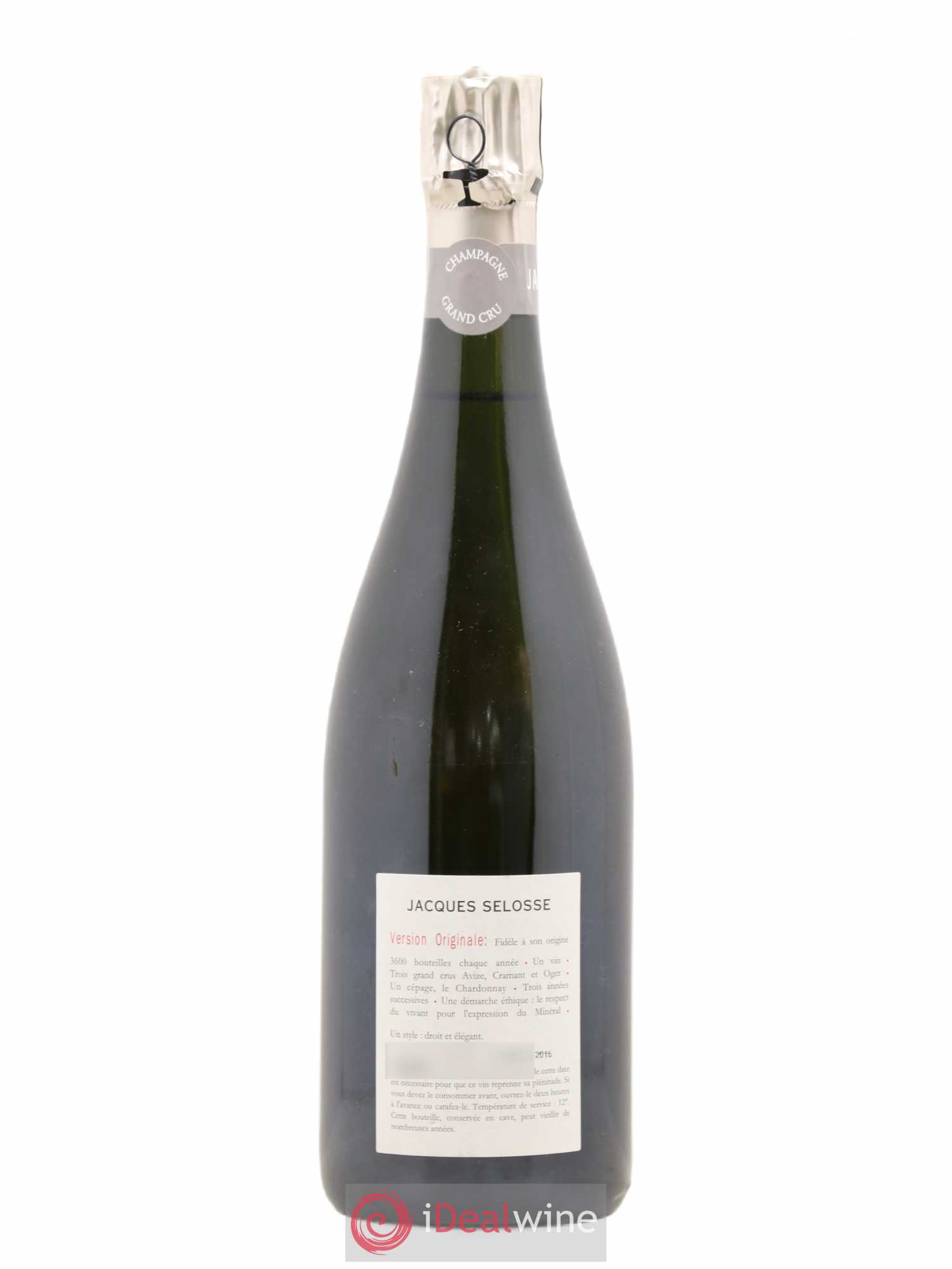 Version Originale Jacques Selosse - Lot de 1 bouteille - 1