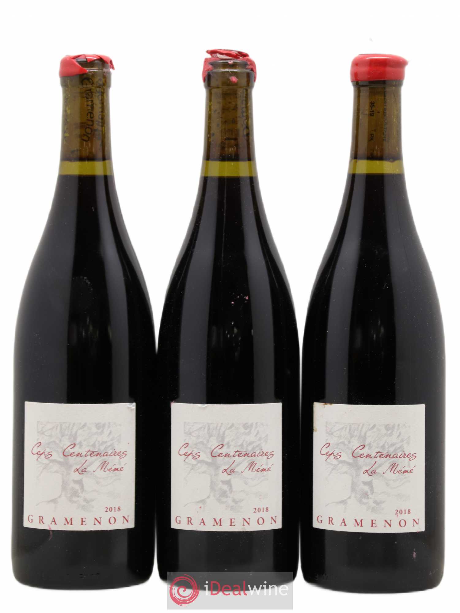 Côtes-du-Rhône La Mémé Ceps Centenaires Gramenon (Domaine) 2018 - Lot de 3 bouteilles - 0