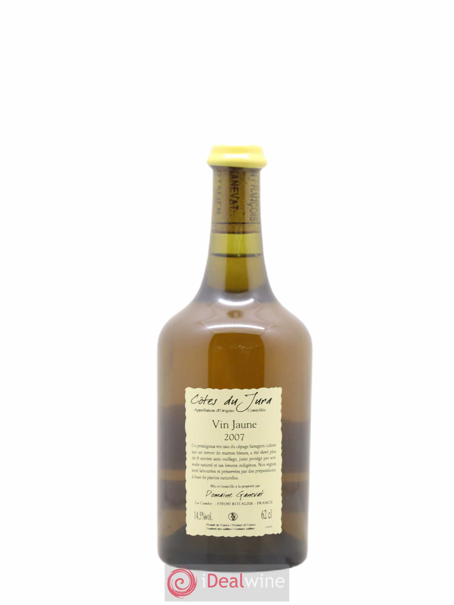 Côtes du Jura Vin Jaune Jean-François Ganevat (Domaine) 2007 - Lot de 1 bouteille - 1