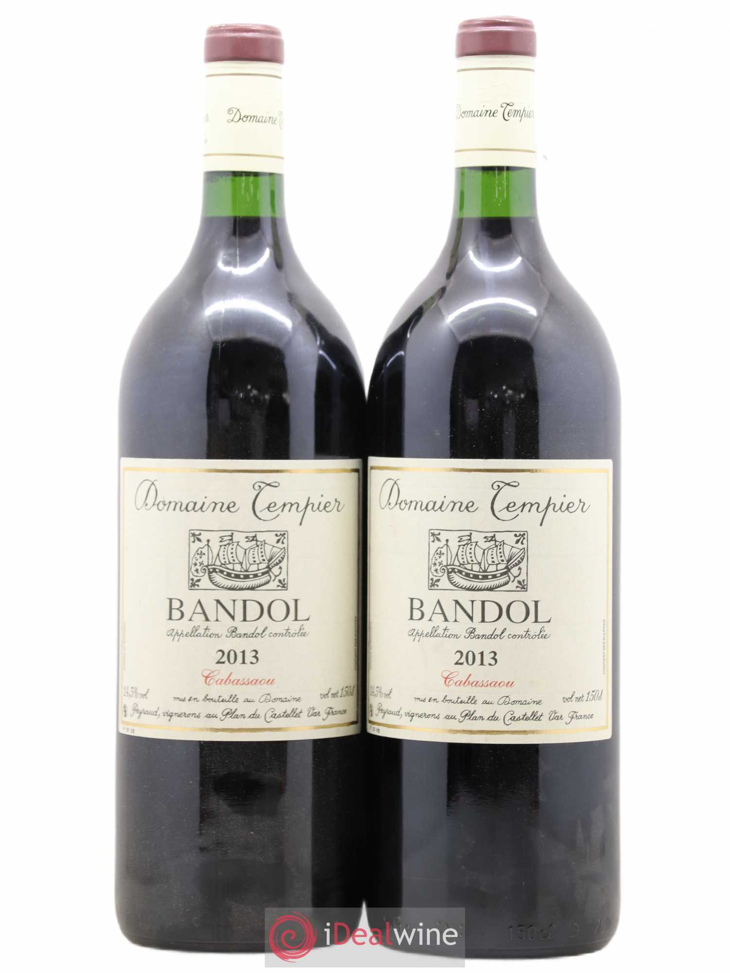Bandol Domaine Tempier Cuvée Cabassaou Famille Peyraud 2013 - Lot de 2 magnums - 0