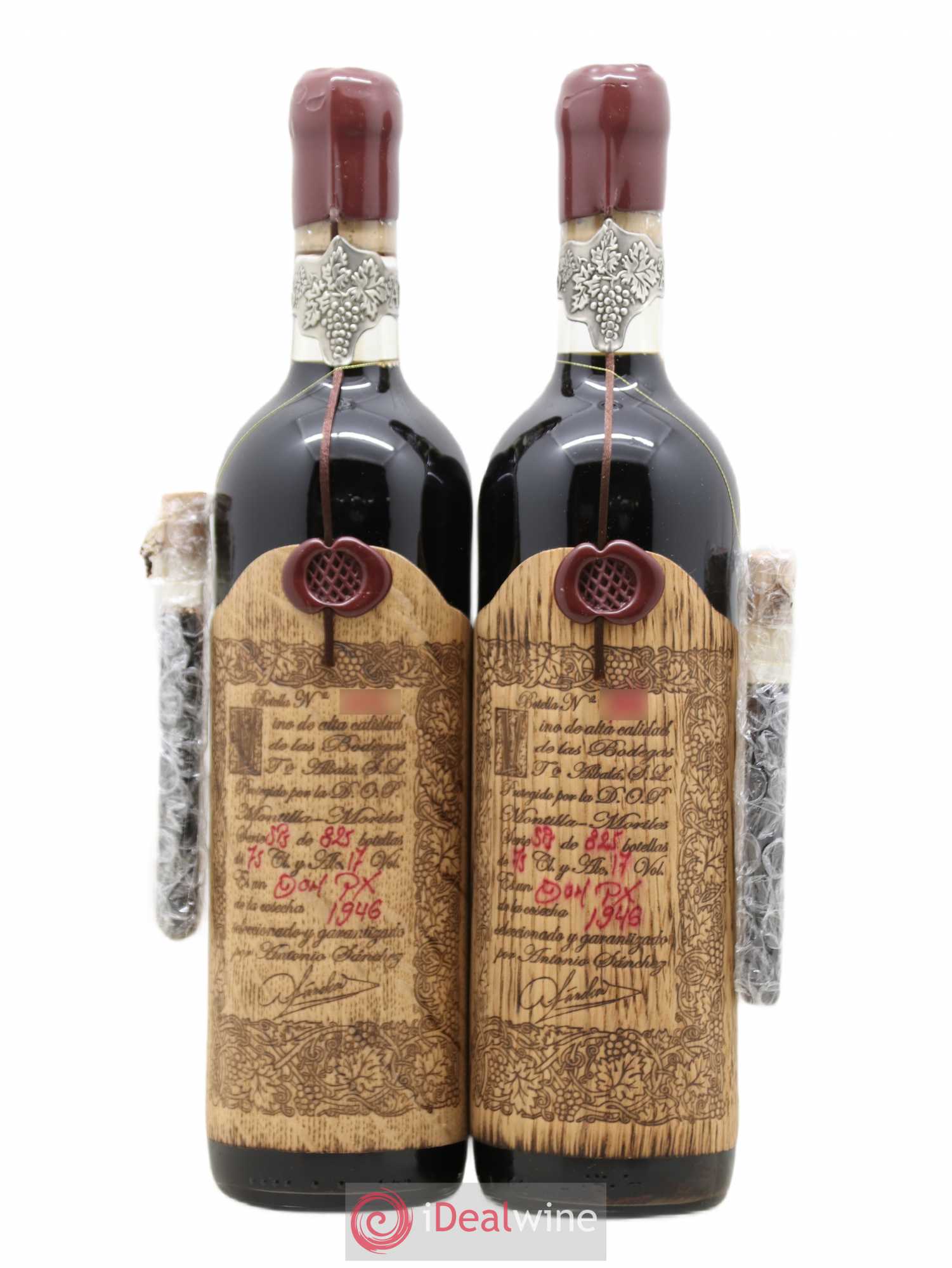 Montilla Moriles Sherry Toro Albala Pedro Ximenes 1946 - Posten von 2 Flaschen - 1