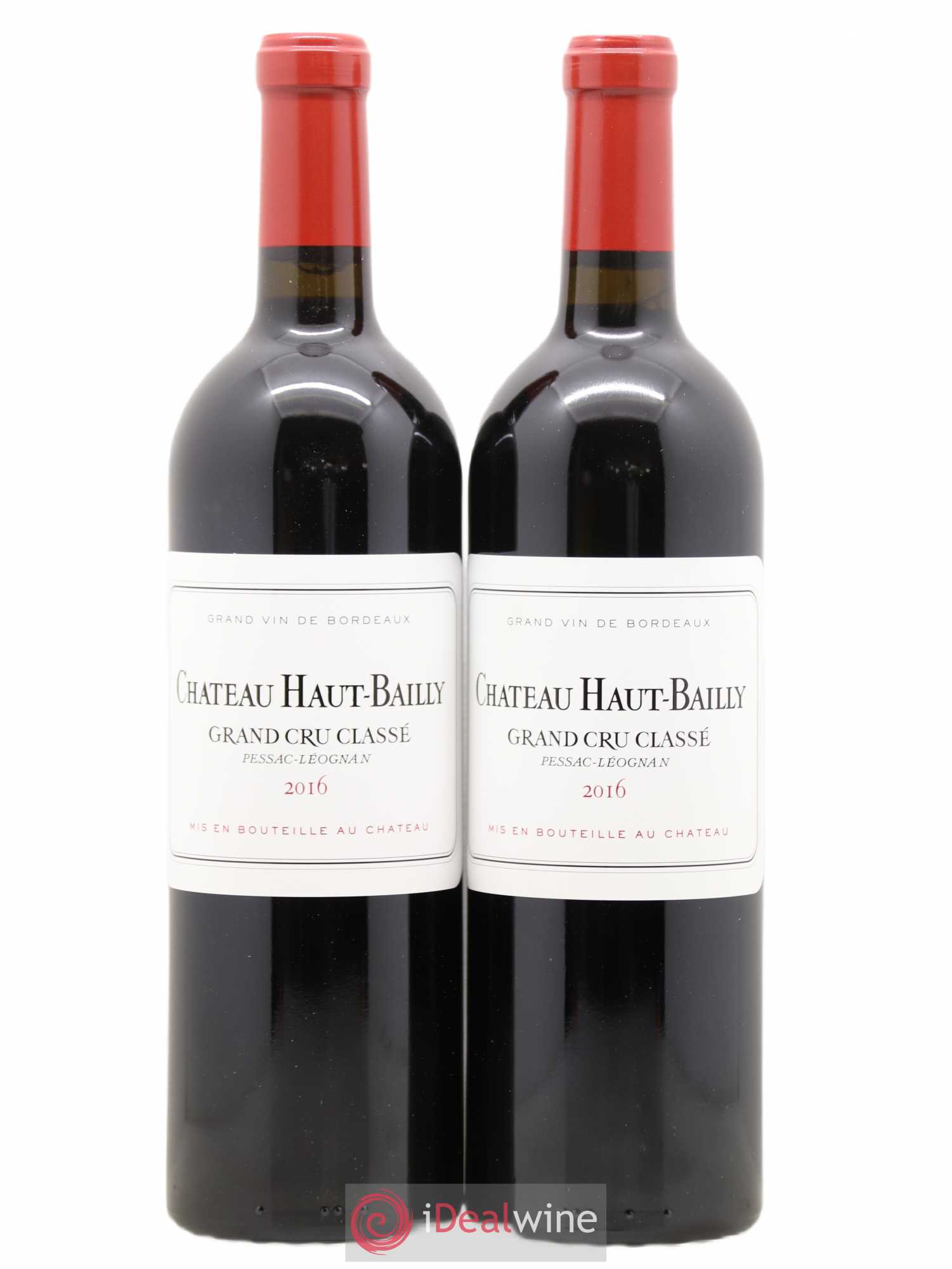Château Haut-Bailly Cru Classé de Graves 2016 - Lot de 2 bouteilles - 0