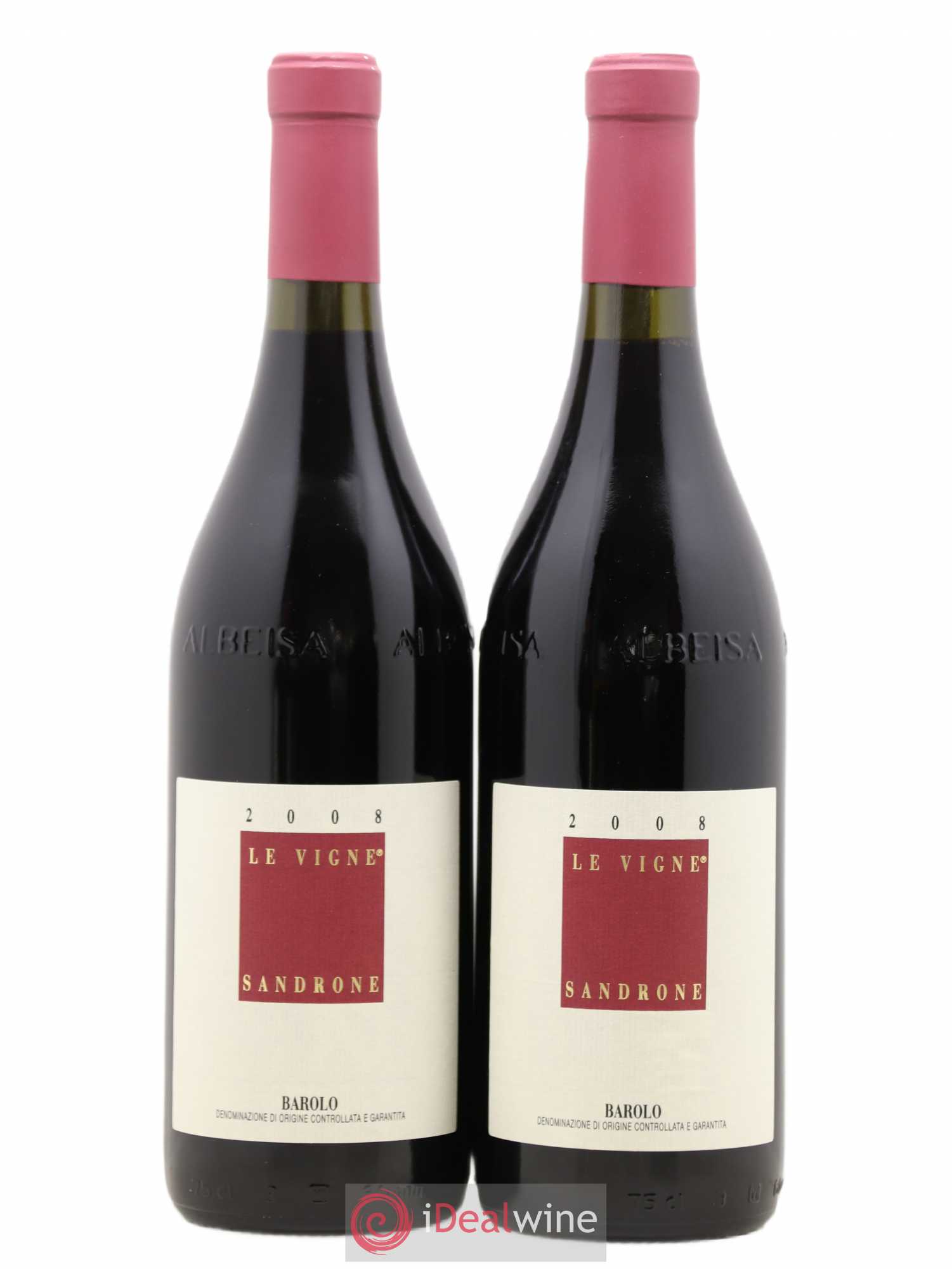 Barolo DOCG Le Vigne Luciano Sandrone 2008 - Lot de 2 bouteilles - 0