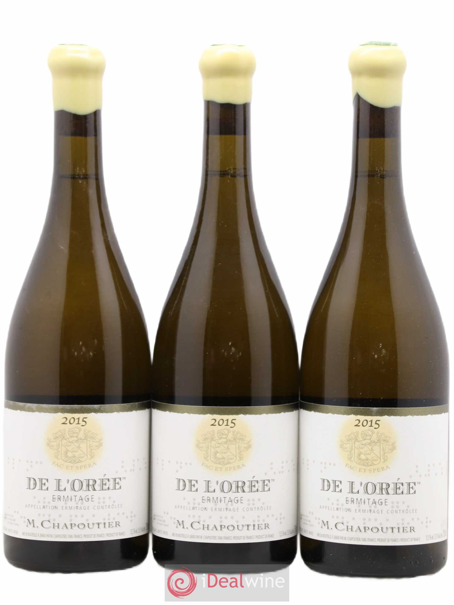Hermitage Ermitage de l'Orée Chapoutier 2015 - Lot de 3 bouteilles - 0