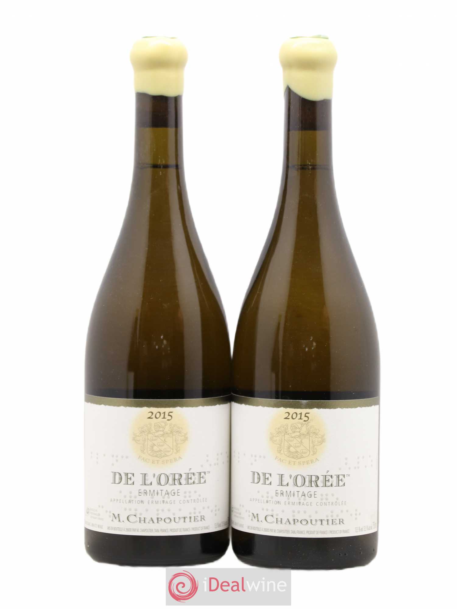 Hermitage Ermitage de l'Orée Chapoutier 2015 - Lot de 2 bouteilles - 0