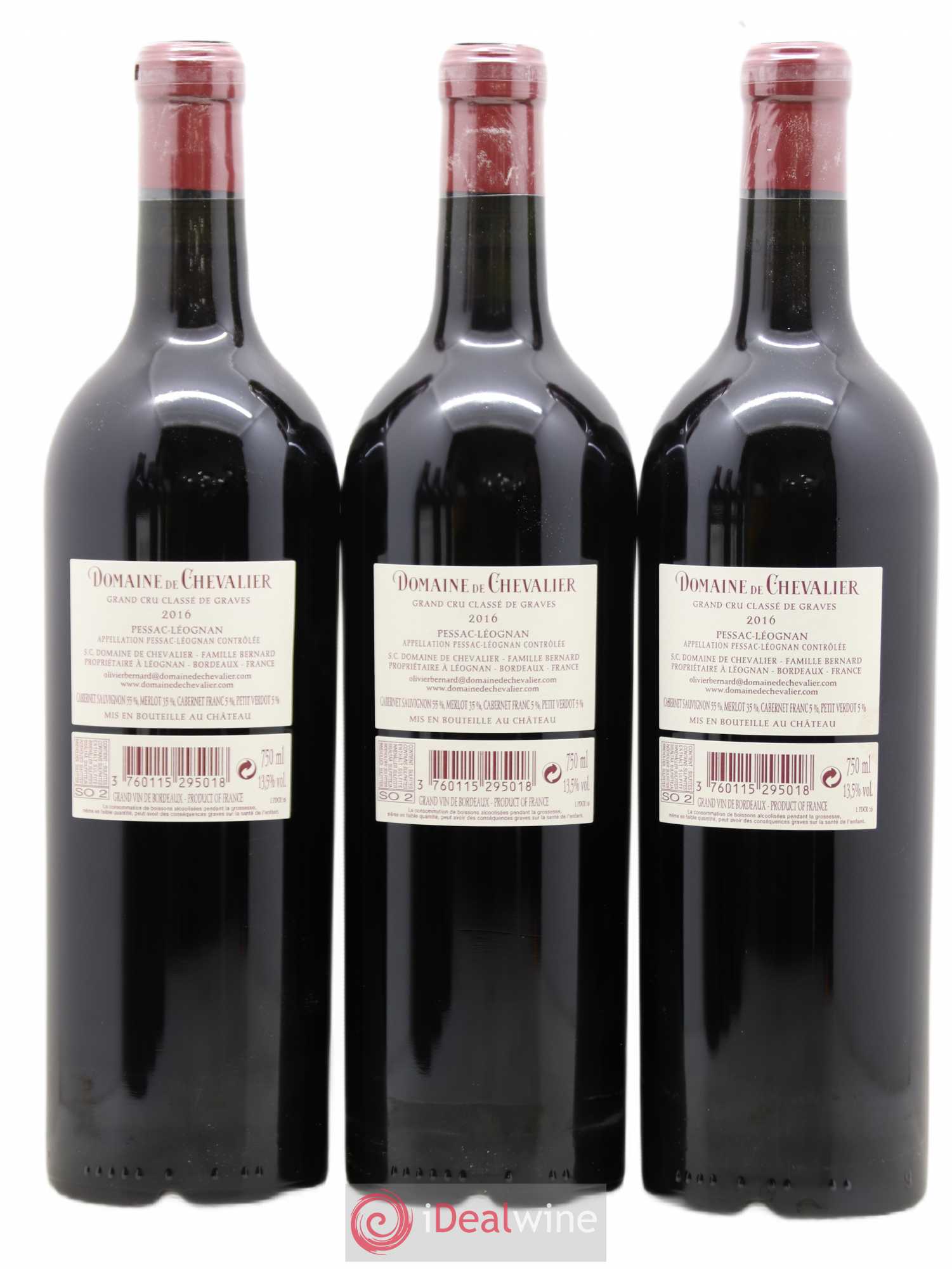 Domaine de Chevalier Cru Classé de Graves 2016 - Lot de 6 bouteilles - 2