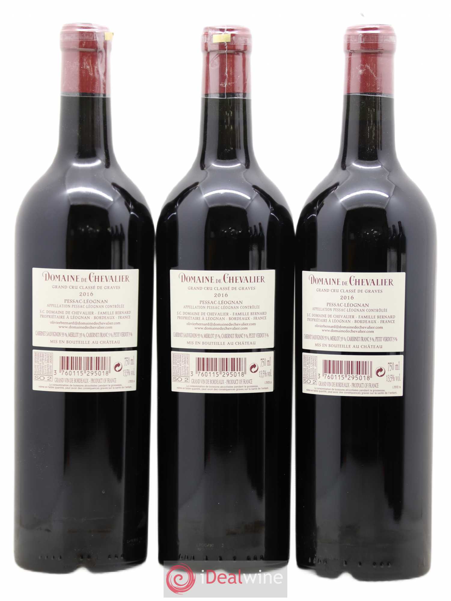 Domaine de Chevalier Cru Classé de Graves 2016 - Lot de 6 bouteilles - 4