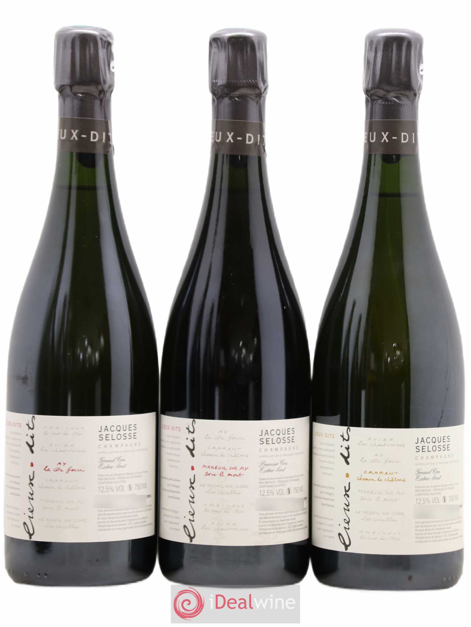 Caisse Collection Lieux-dits Jacques Selosse - Lot de 1 bouteille - 1