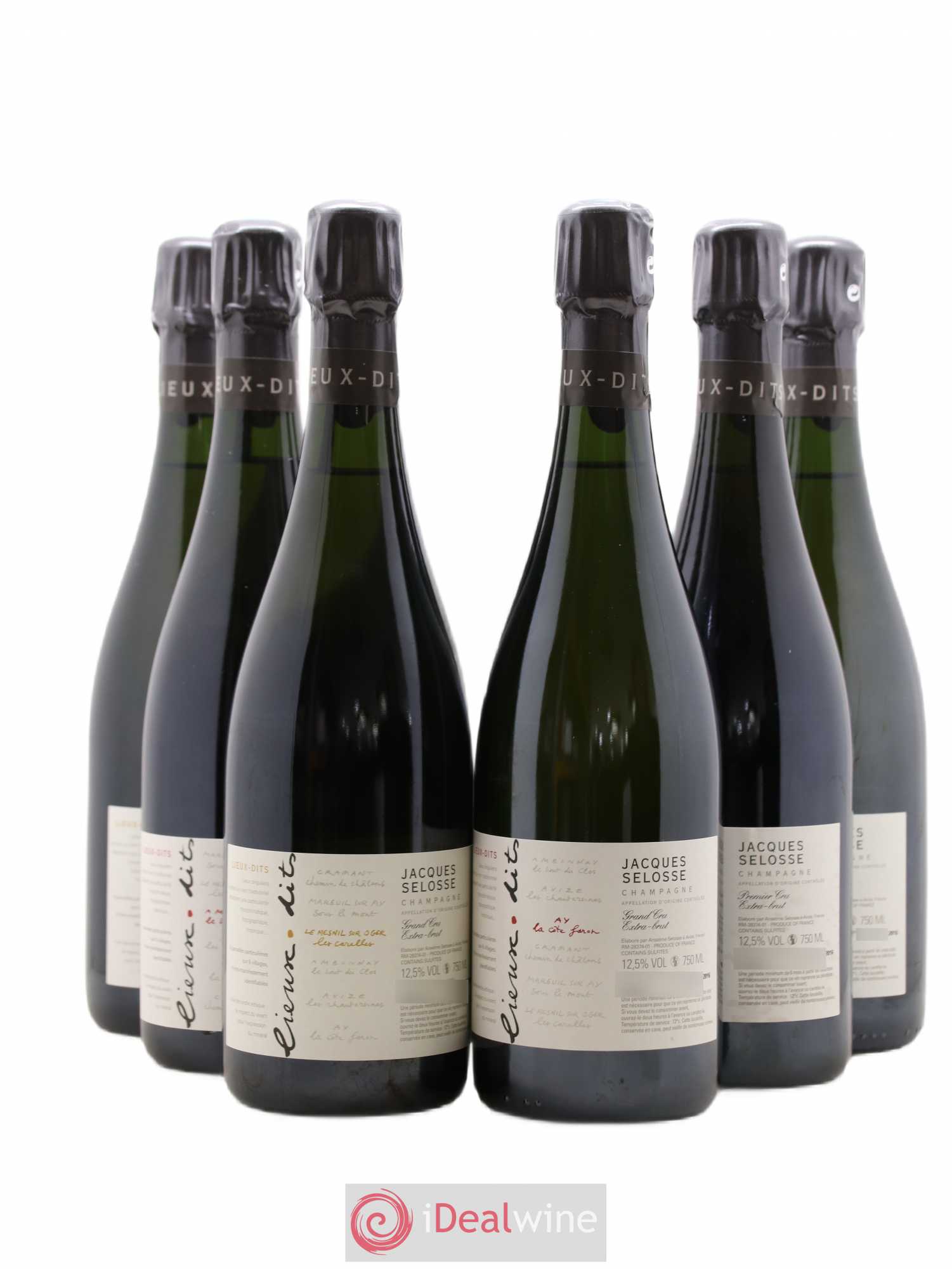 Caisse Collection Lieux-dits Jacques Selosse - Lot de 1 bouteille - 0
