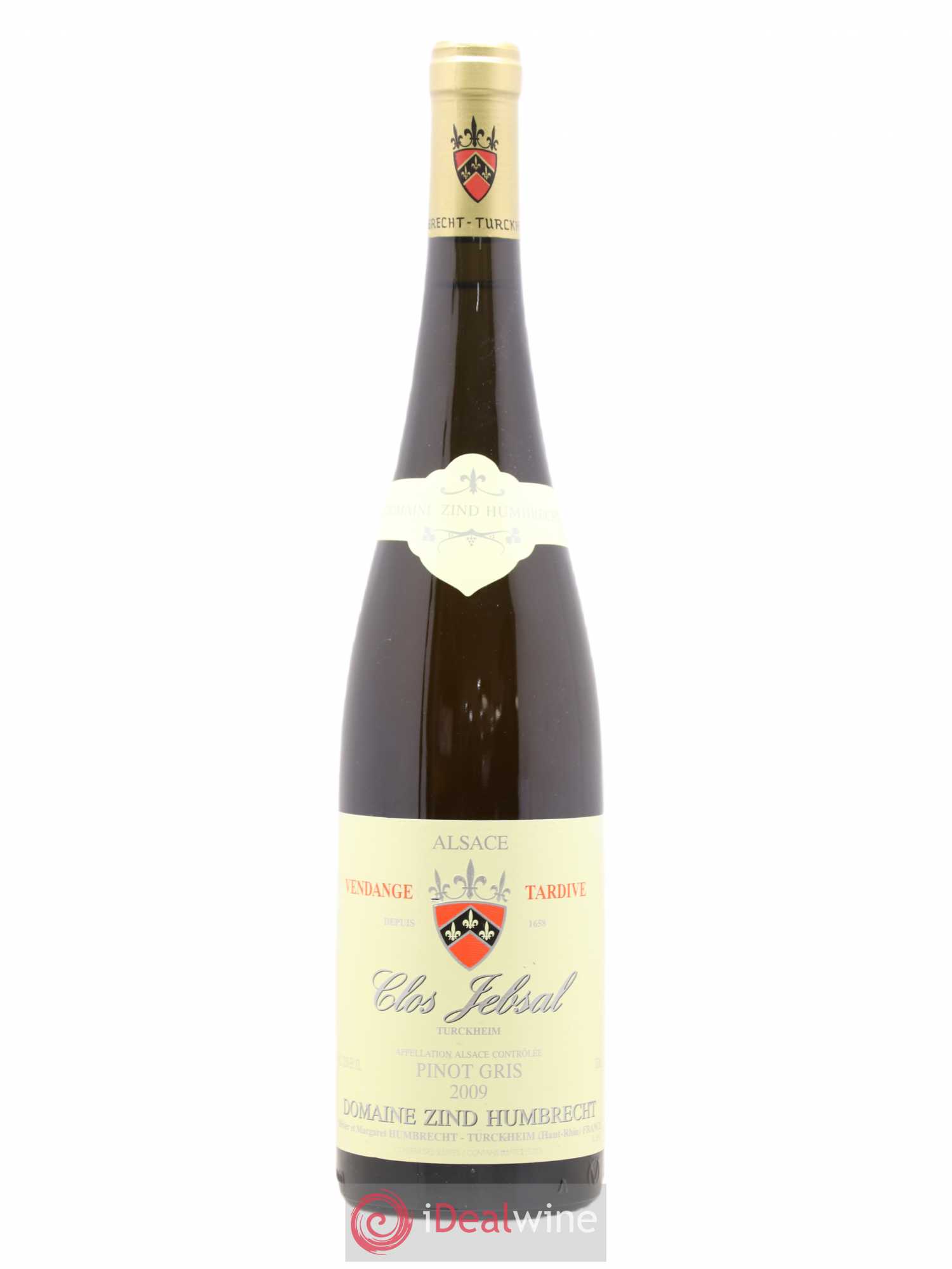 Alsace Pinot Gris Clos Jebsal Vendanges Tardives Zind-Humbrecht (Domaine) 2009 - Lotto di 1 bottiglia - 0