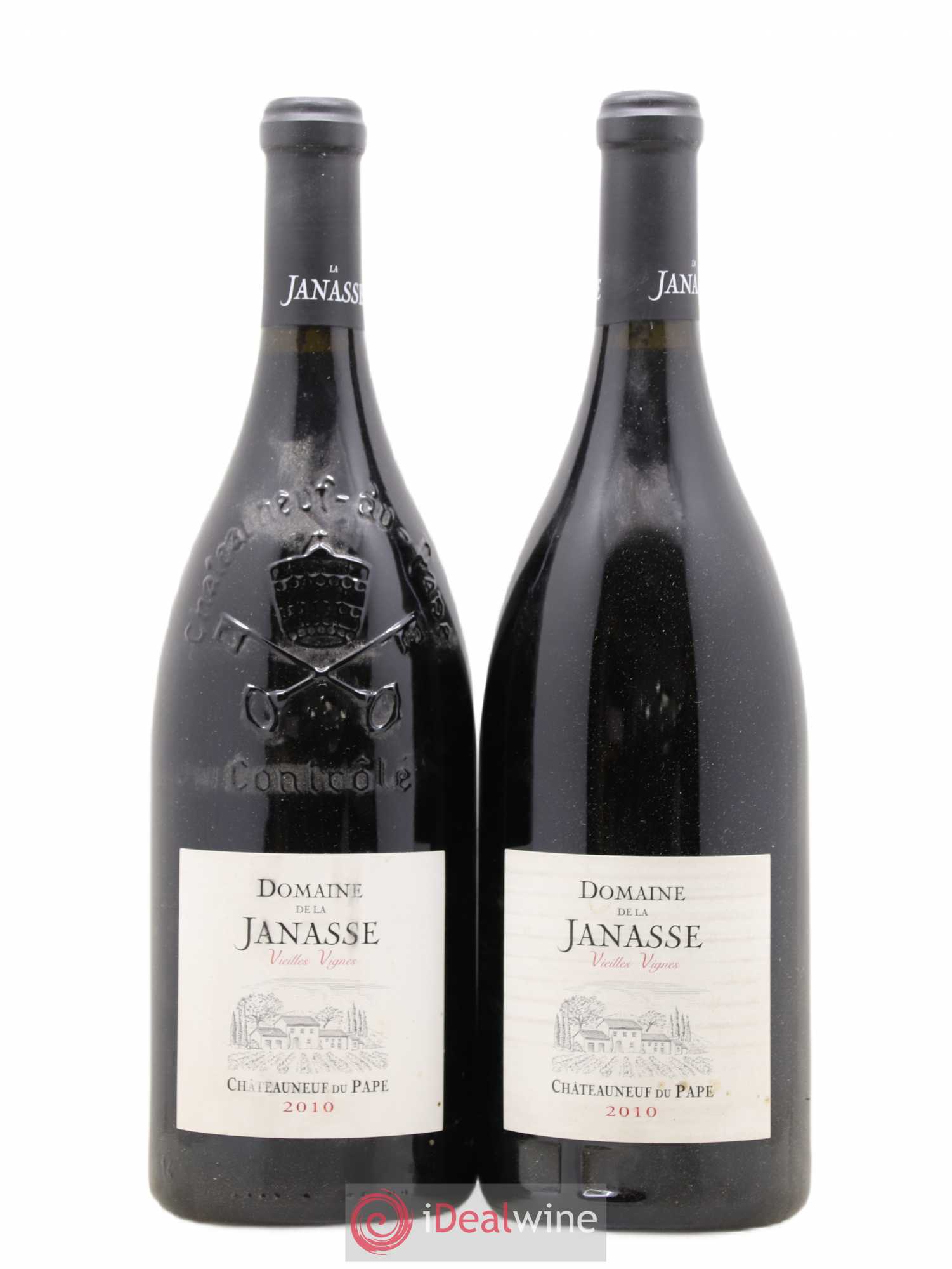 Châteauneuf-du-Pape Cuvée Vieilles Vignes La Janasse (Domaine de) 2010 - Lot de 2 magnums - 0
