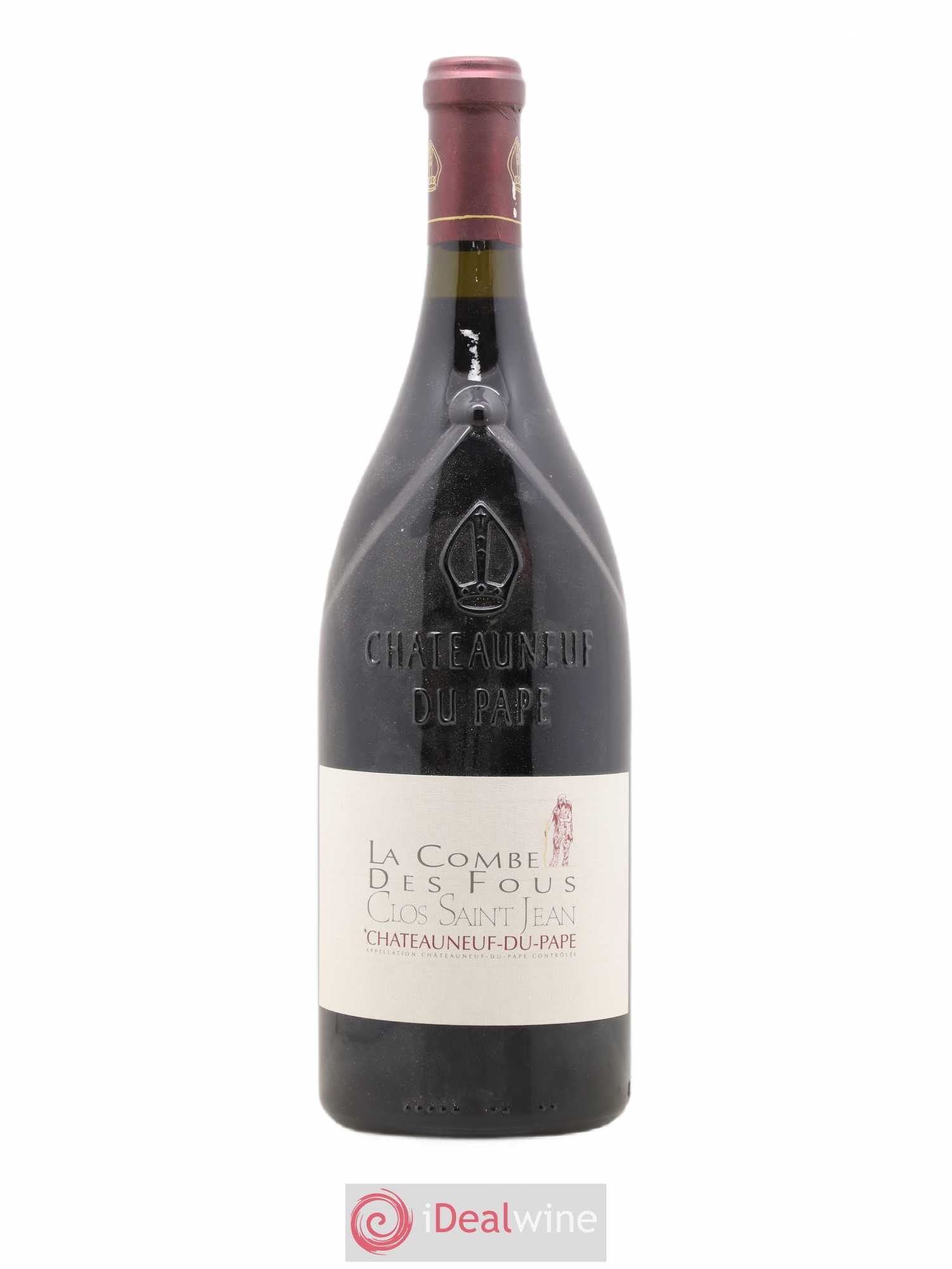 Châteauneuf-du-Pape Clos Saint-Jean La Combe des Fous Pascal et Vincent Maurel 2011 - Lot de 1 magnum - 0