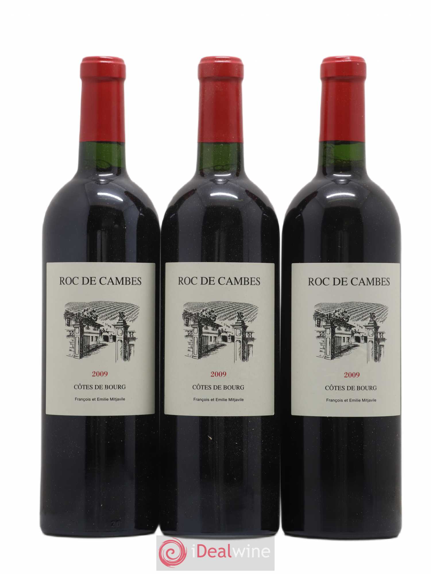 Roc de Cambes 2009 - Posten von 3 Flaschen - 0