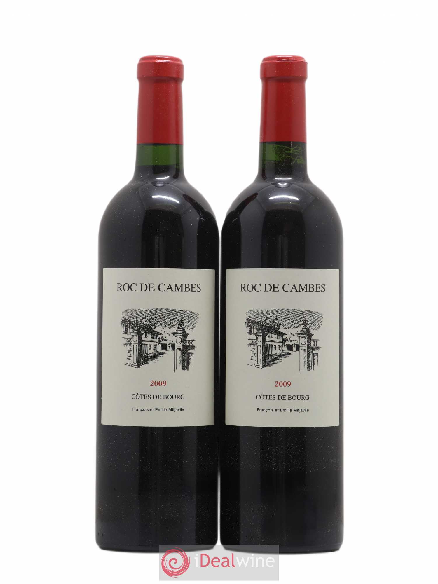 Roc de Cambes 2009 - Lot of 2 bottles - 0
