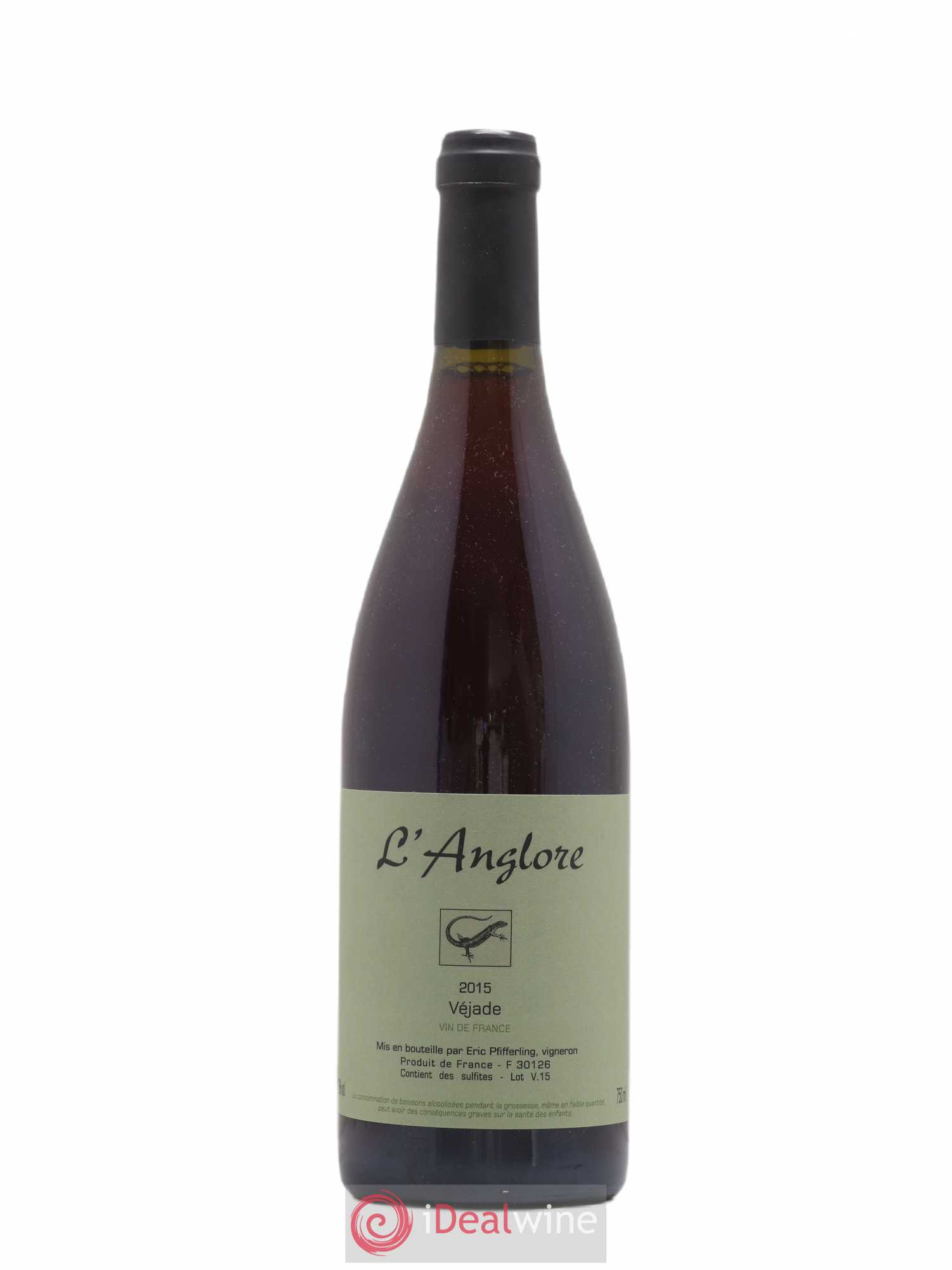 Vin de France Véjade L'Anglore 2015 - Lot de 1 bouteille - 0