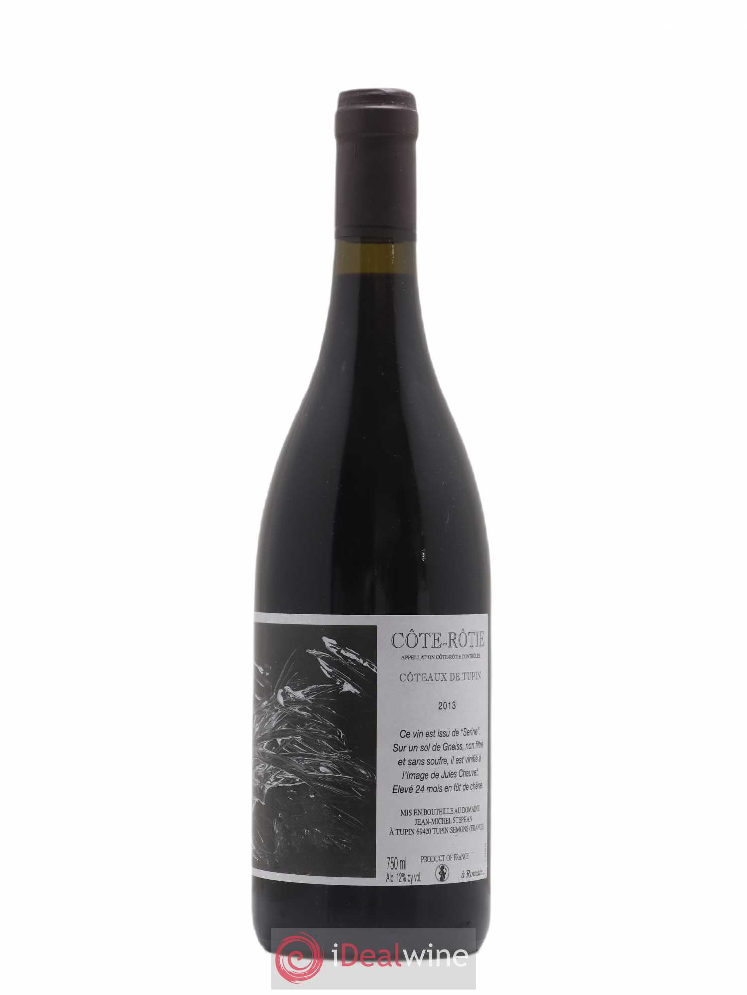 Côte-Rôtie Coteaux de Tupin Jean-Michel Stephan 2013 - Lot de 1 bouteille - 0