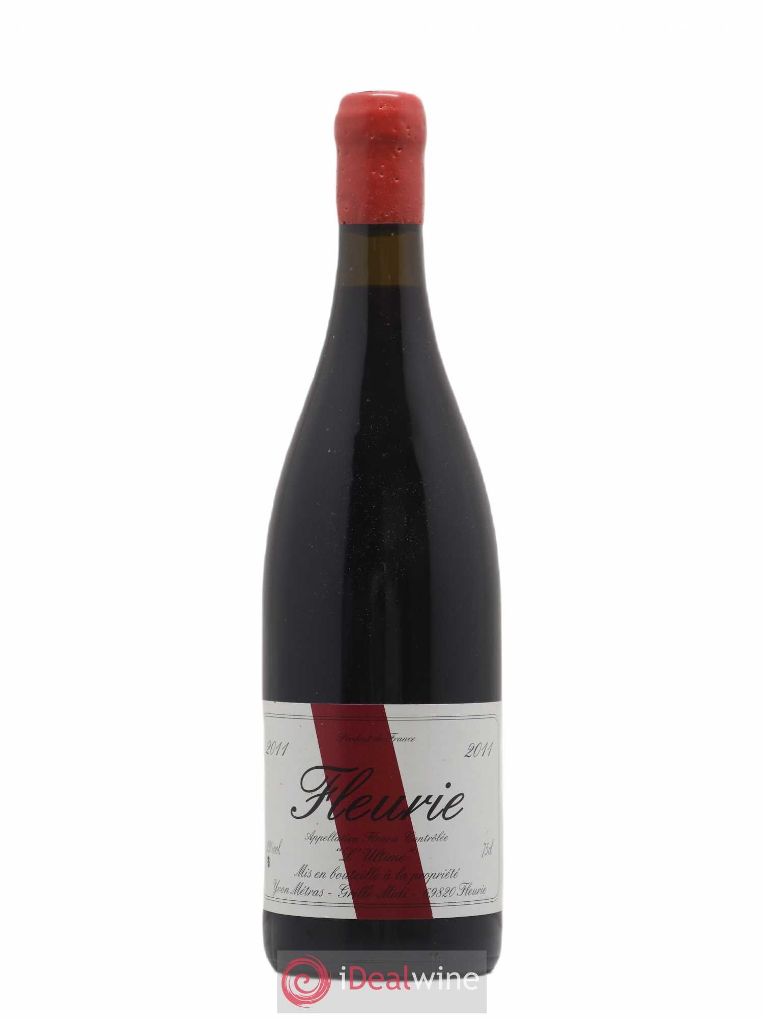 Fleurie l'Ultime Yvon Métras 2011 - Lot de 1 bouteille - 0