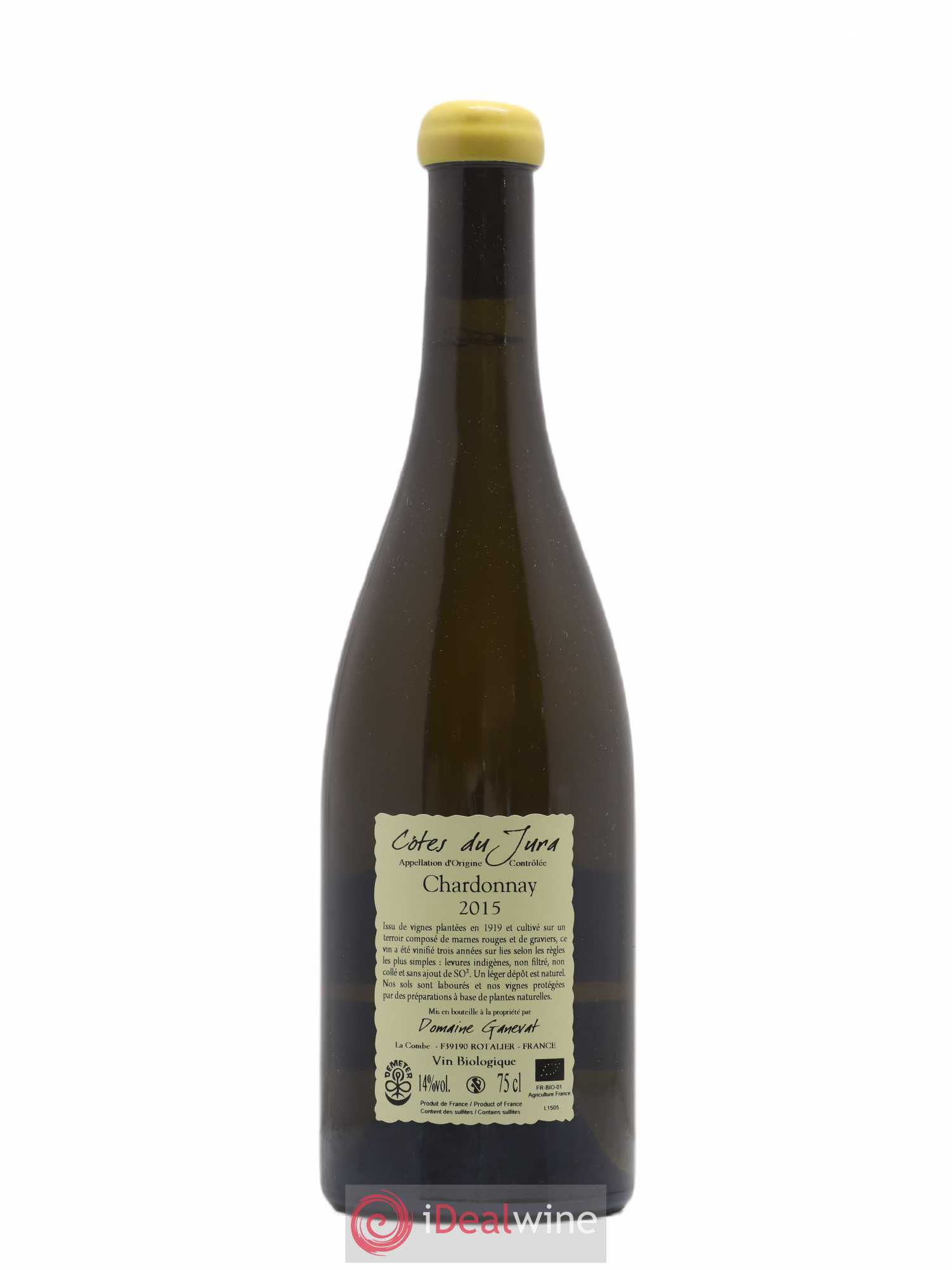 Côtes du Jura Les Grands Teppes Vieilles Vignes Jean-François Ganevat (Domaine) 2015 - Lot de 1 bouteille - 1