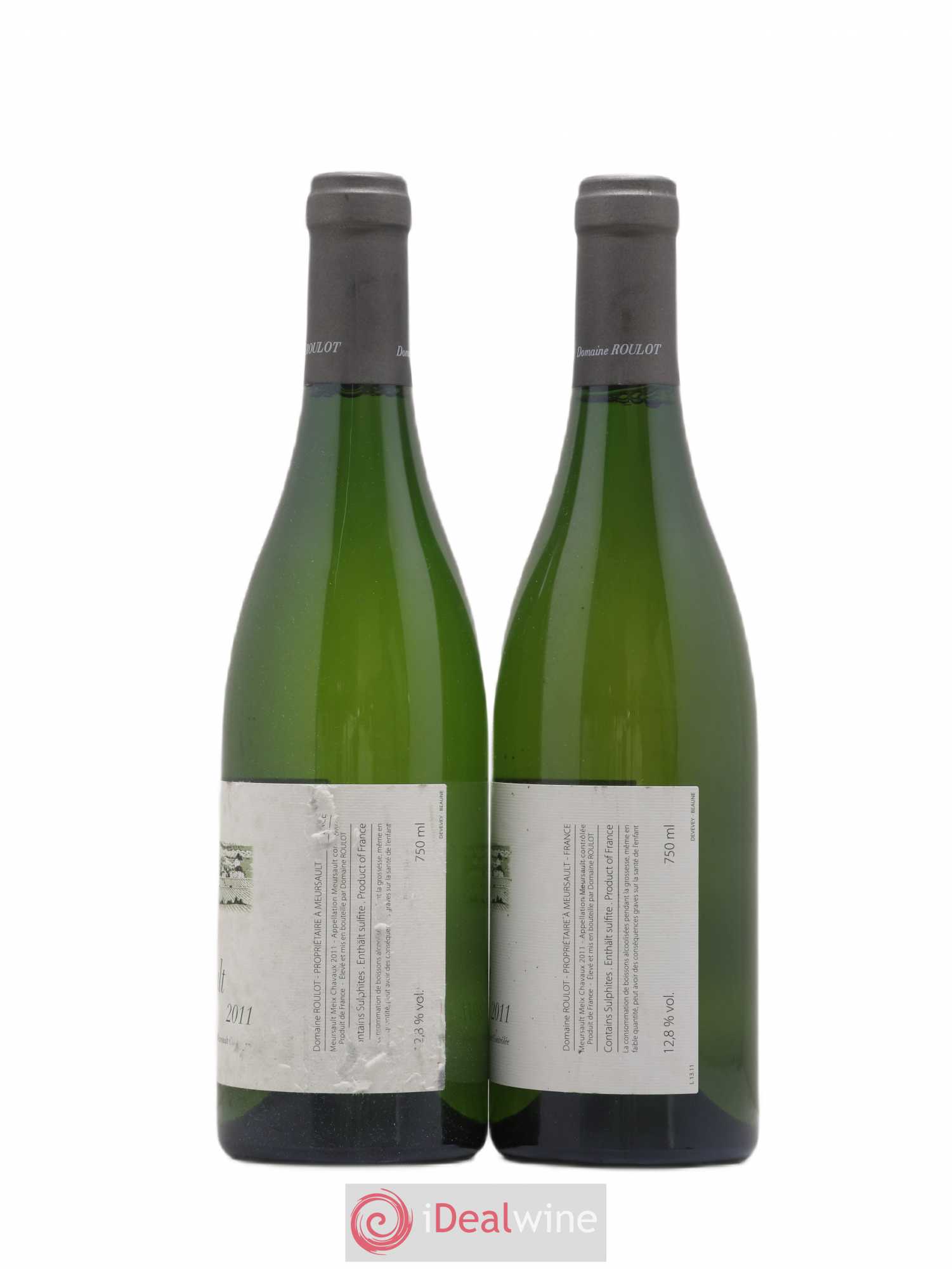 Meursault Meix Chavaux Roulot (Domaine) 2011 - Lot de 2 bouteilles - 1