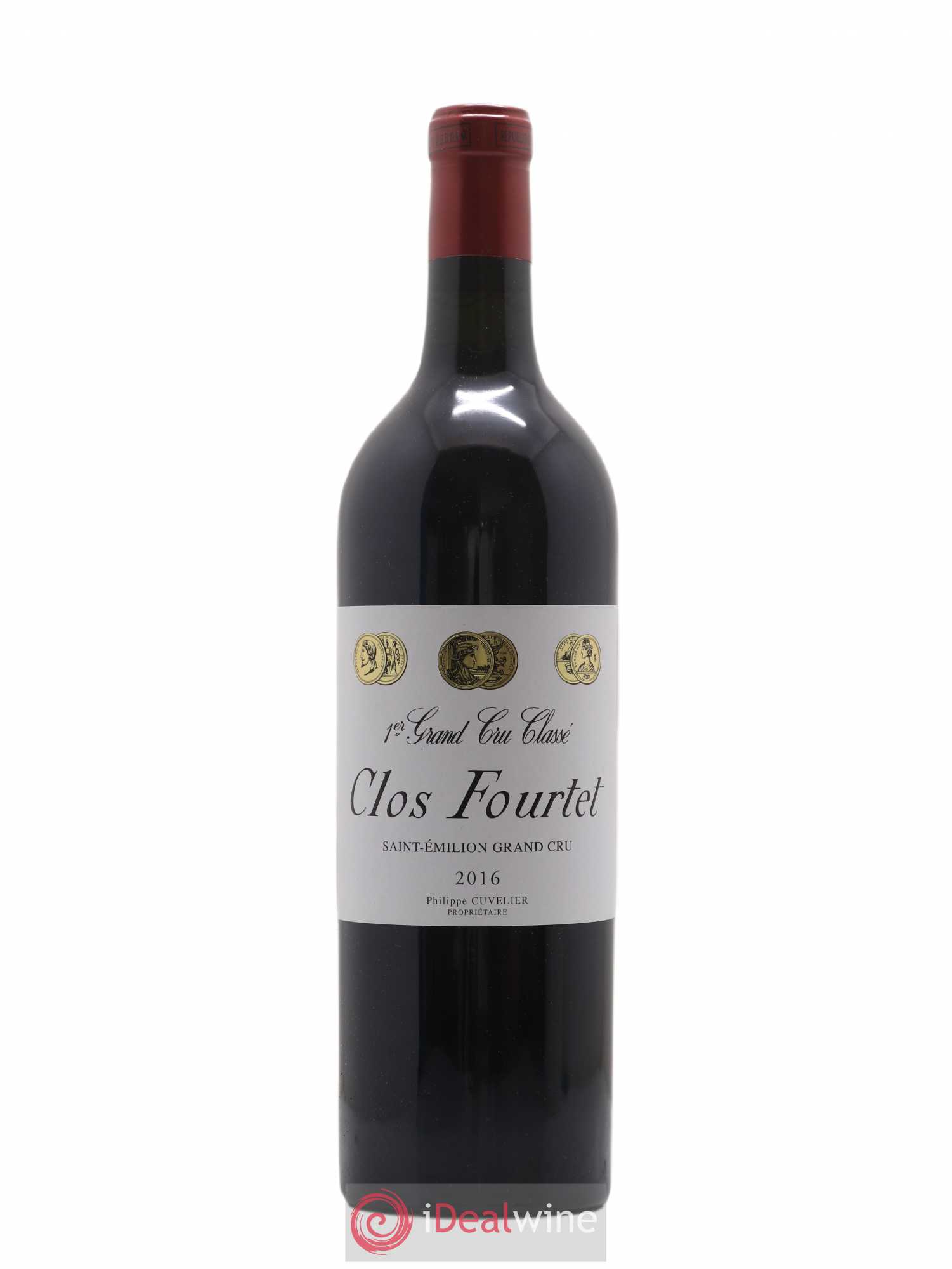 Clos Fourtet 1er Grand Cru Classé B 2016 - Lot de 1 bouteille - 0