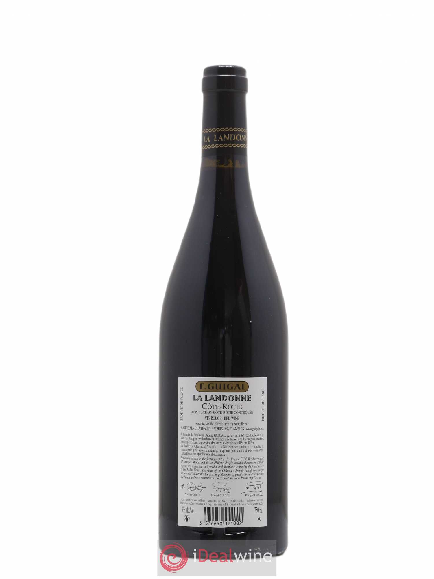 Côte-Rôtie La Landonne Guigal 2011 - Lot de 1 bouteille - 1
