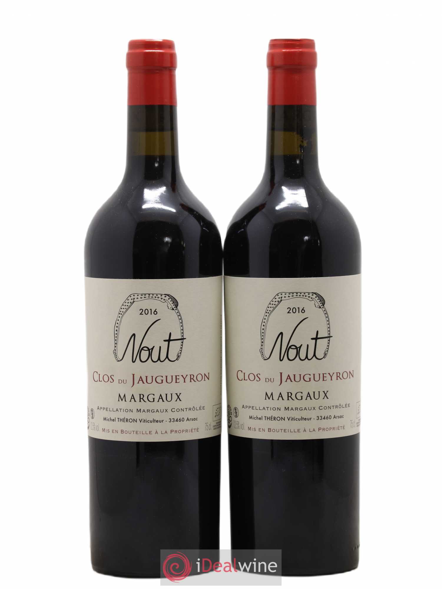 Clos du Jaugueyron Nout 2016 - Lot de 2 bouteilles - 0