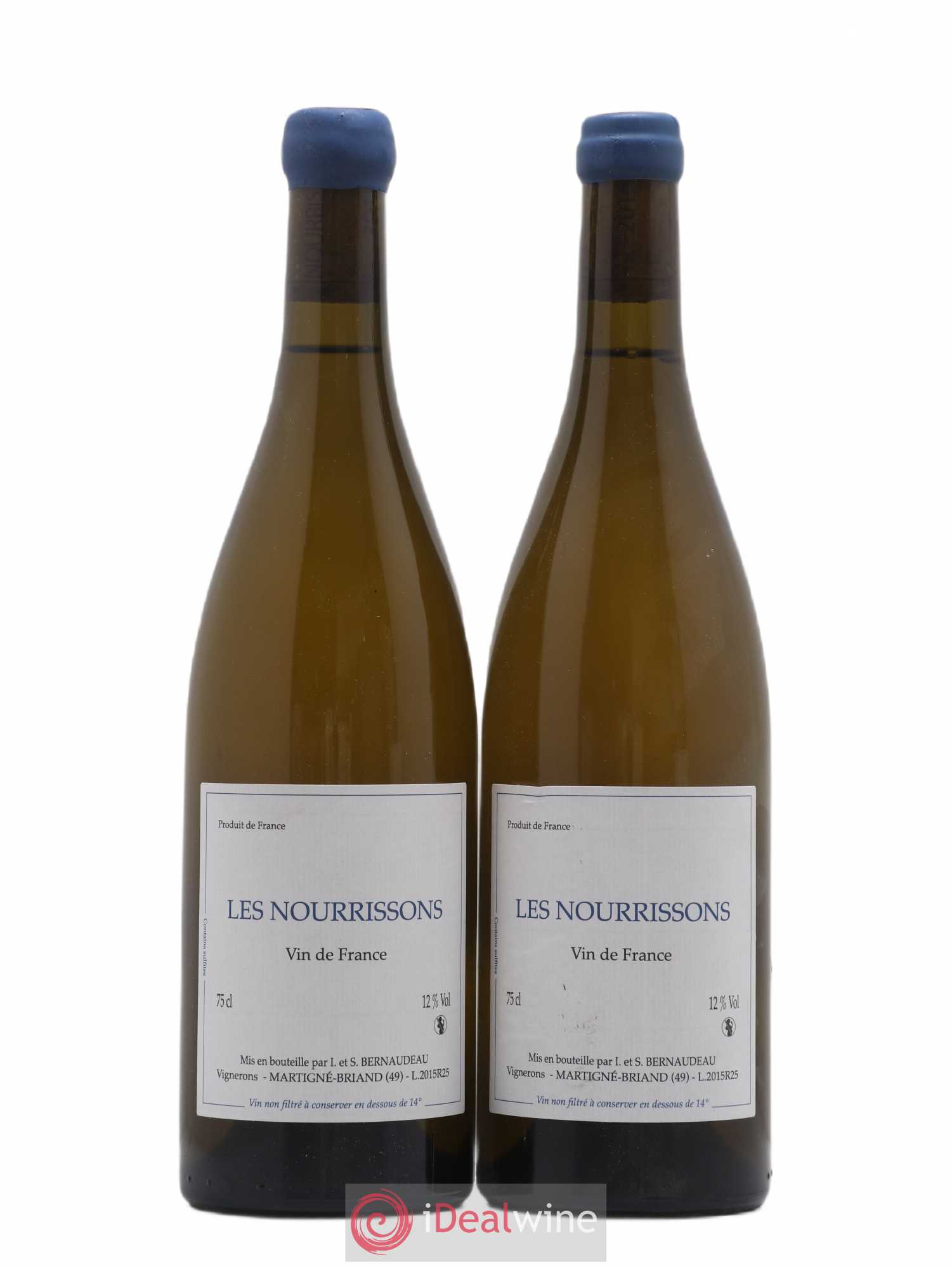 Vin de France Les Nourrissons Stéphane Bernaudeau 2015 - Lot de 2 bouteilles - 0