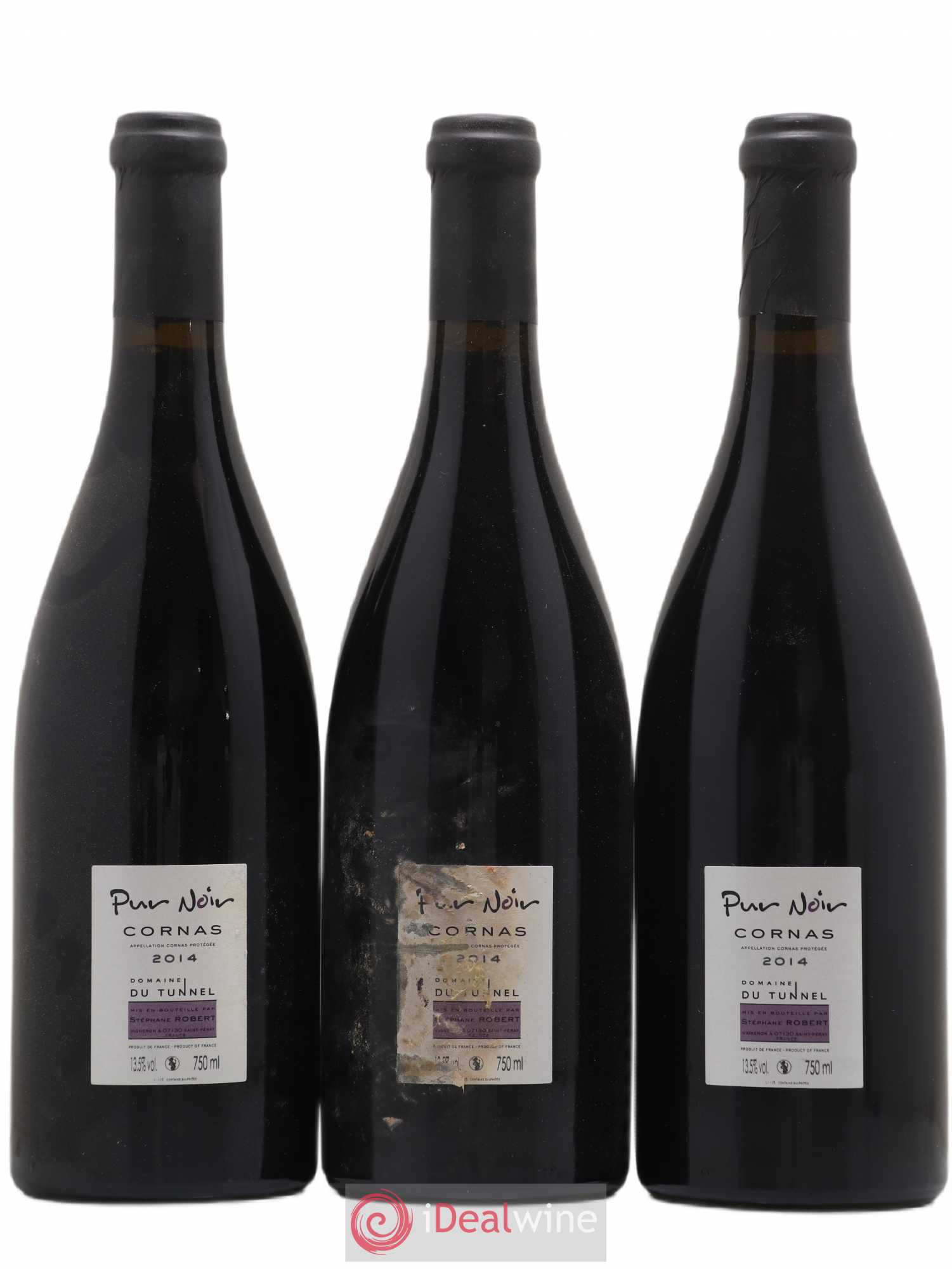 Cornas Pur Noir Tunnel (Domaine du) 2014 - Lot de 3 bouteilles - 1