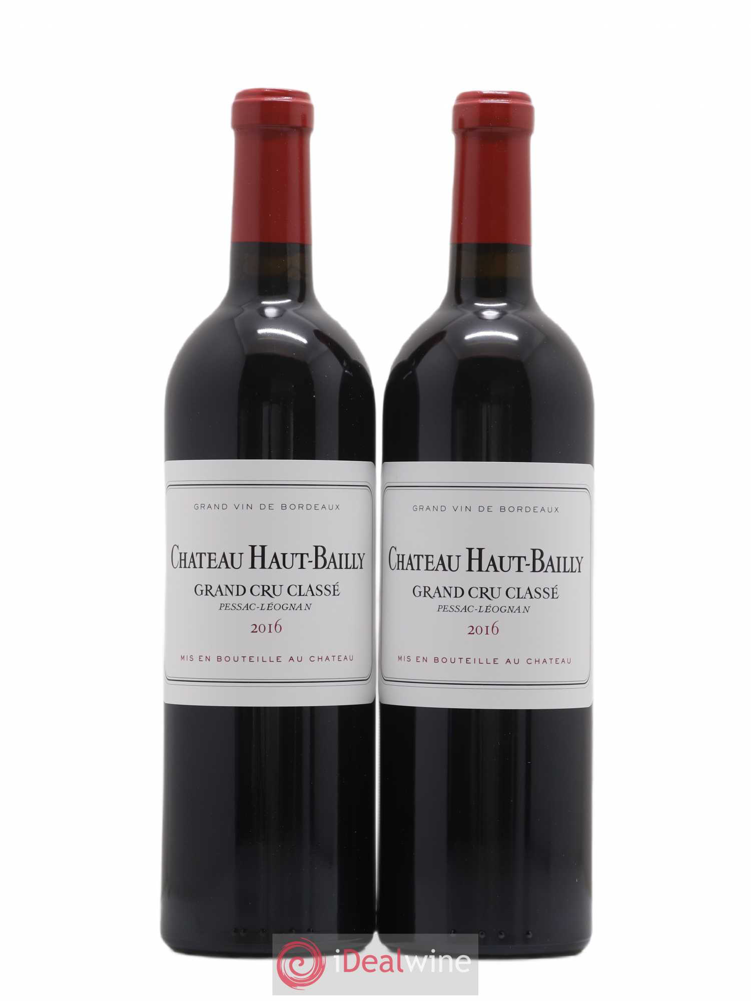 Château Haut-Bailly Cru Classé de Graves 2016 - Lot de 2 bouteilles - 0
