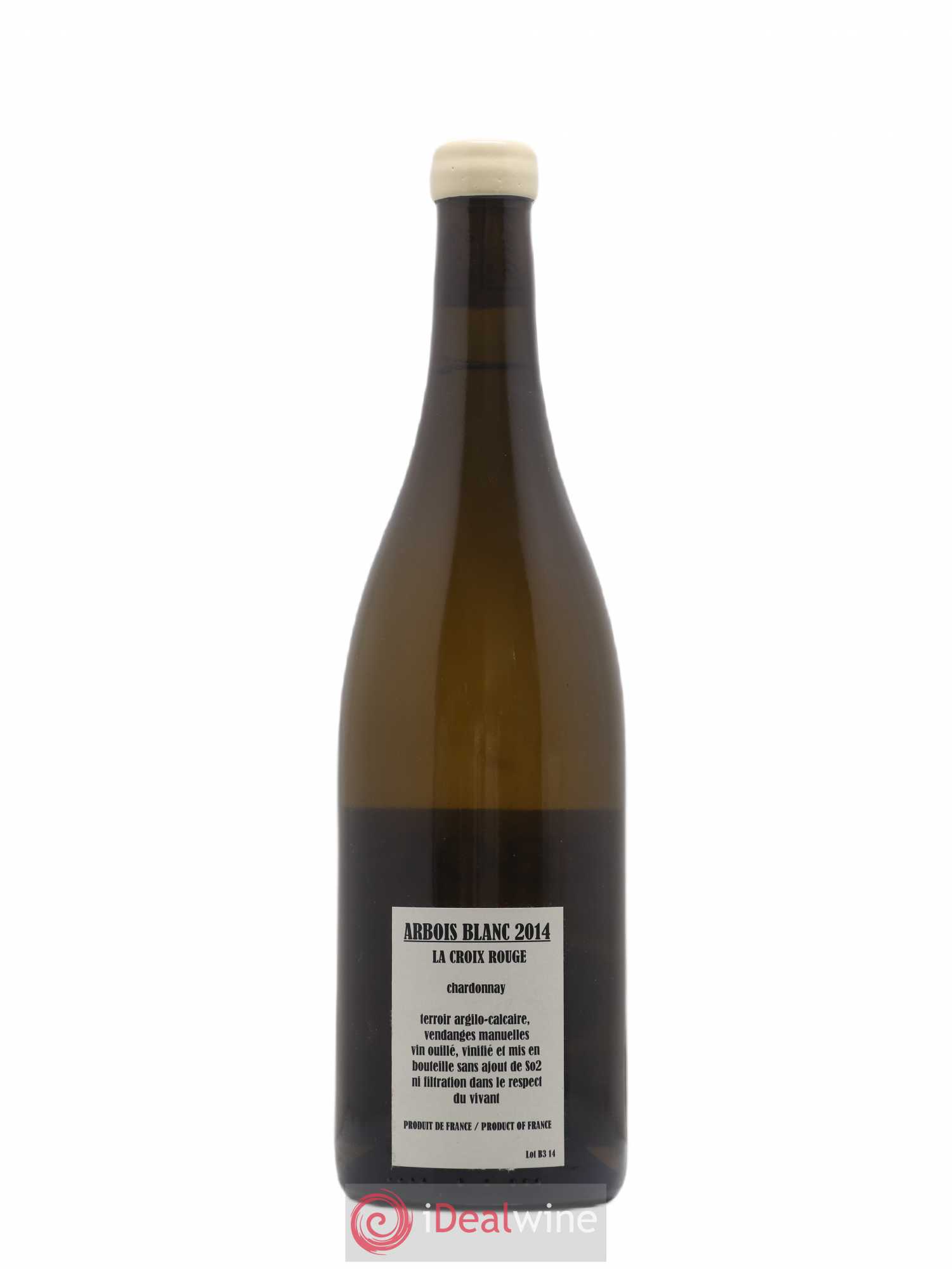 Arbois Chardonnay La Croix Rouge Adeline Houillon & Renaud Bruyère 2014 - Posten von 1 Flasche - 1