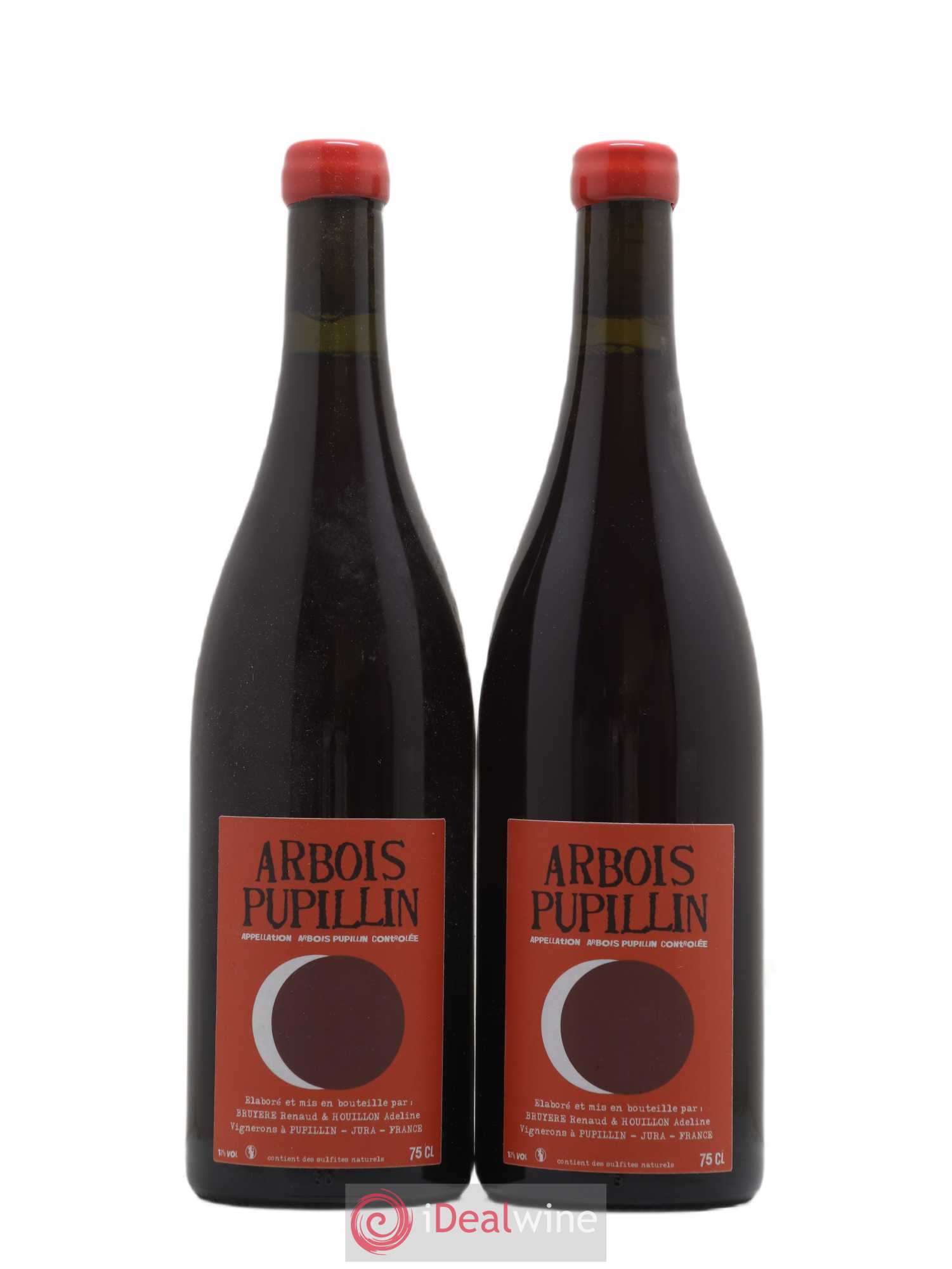 Arbois Pupillin ploussard Houillon Bruyère 2016 - Posten von 2 Flaschen - 0