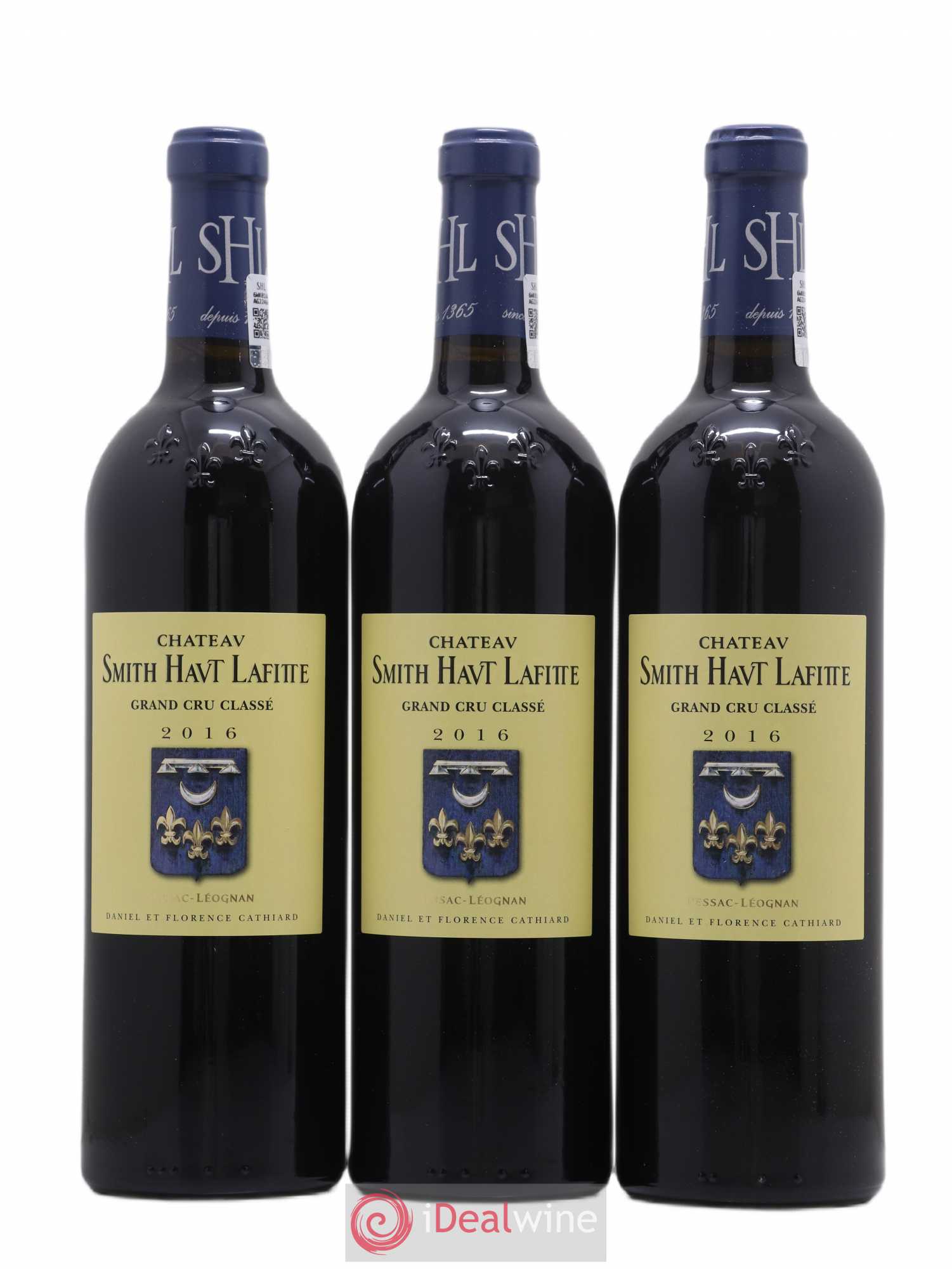 Château Smith Haut Lafitte Cru Classé de Graves 2016 - Lot de 3 bouteilles - 0