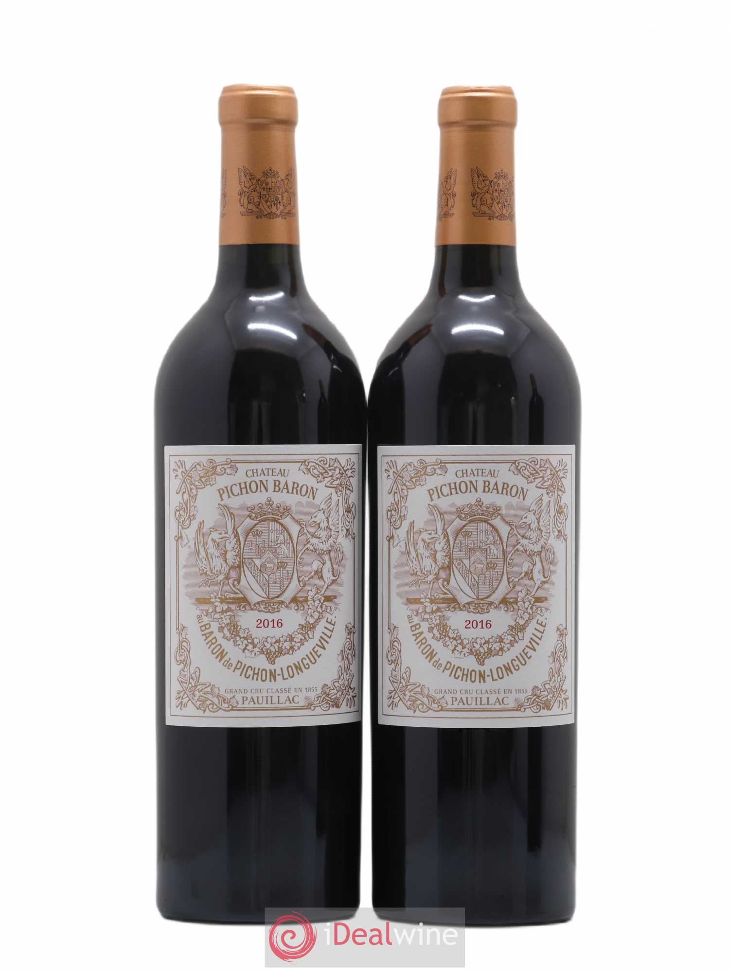 Pichon Longueville Baron 2ème Grand Cru Classé 2016 - Lot de 2 bouteilles - 0