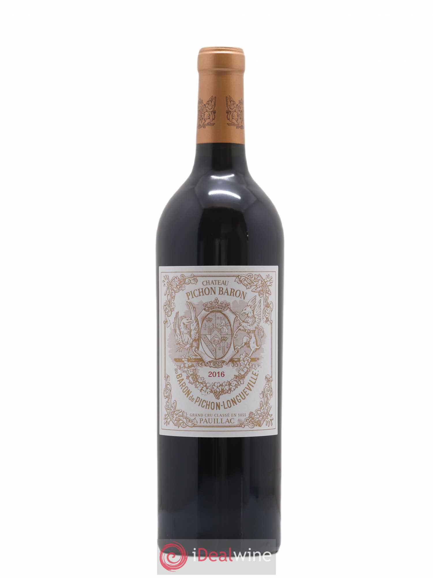 Pichon Longueville Baron 2ème Grand Cru Classé 2016 - Lot de 1 bouteille - 0