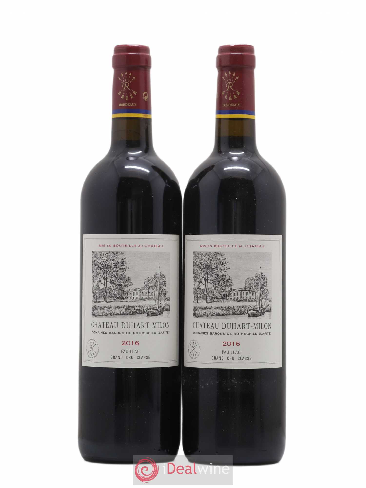 Château Duhart-Milon 4ème Grand Cru Classé 2016 - Lot de 2 bouteilles - 0