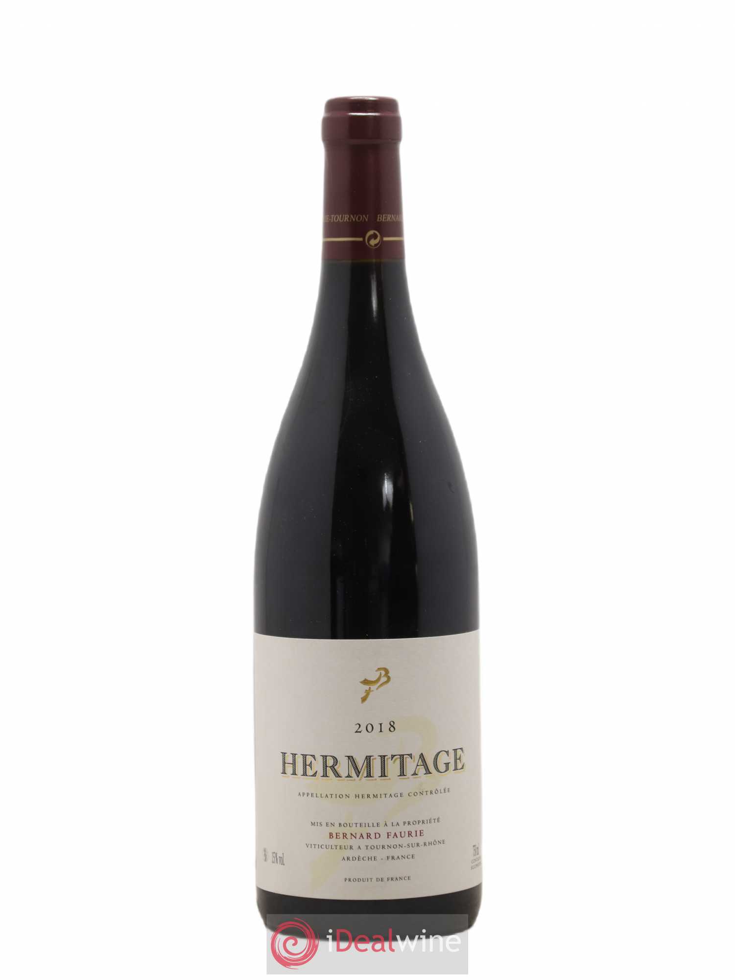 Hermitage Les Bessards (capsule rouge) Bernard Faurie 2016 - Lot de 1 bouteille - 0