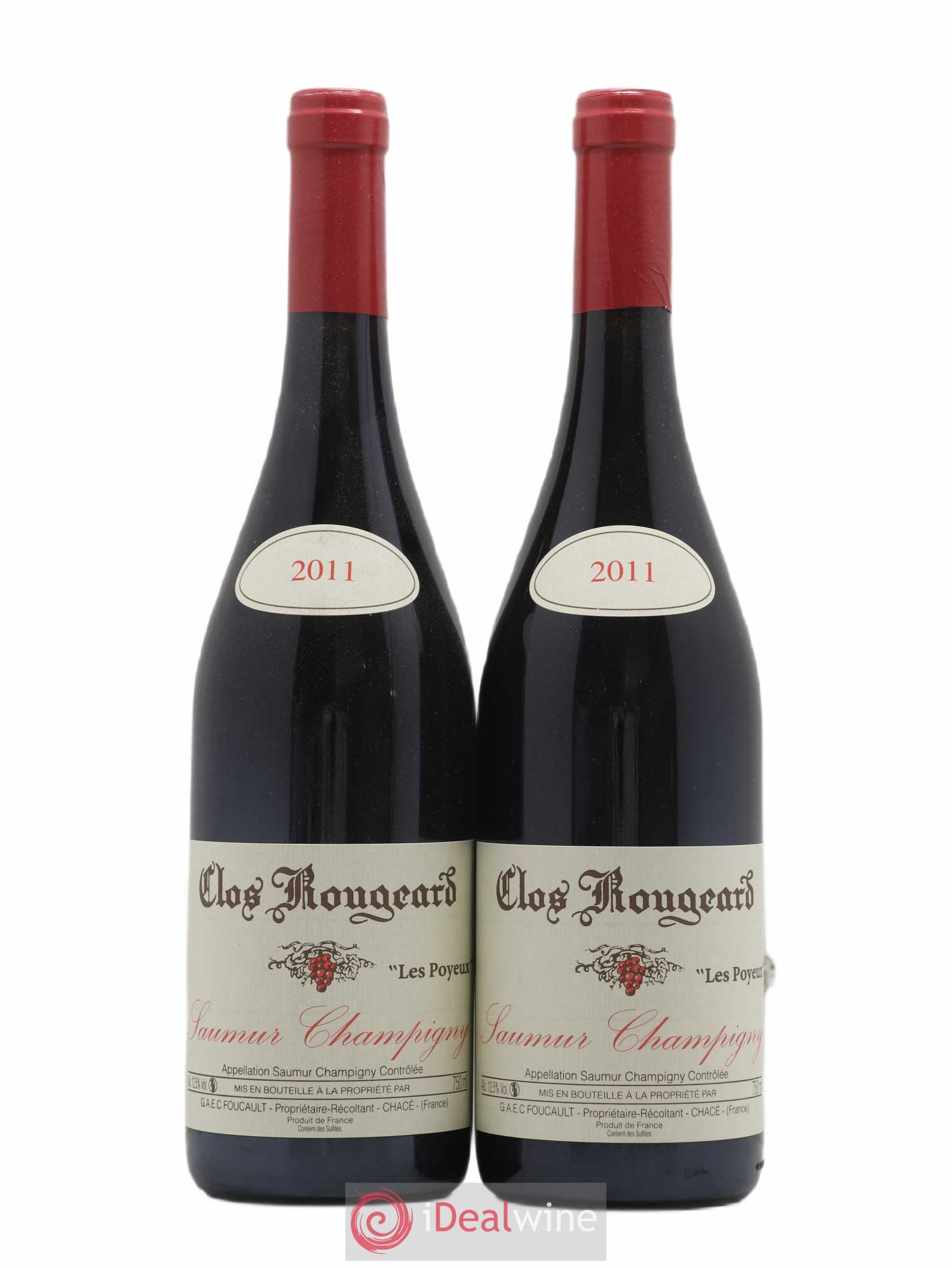 Saumur-Champigny Les Poyeux Clos Rougeard 2011 - Lot de 2 bouteilles - 0